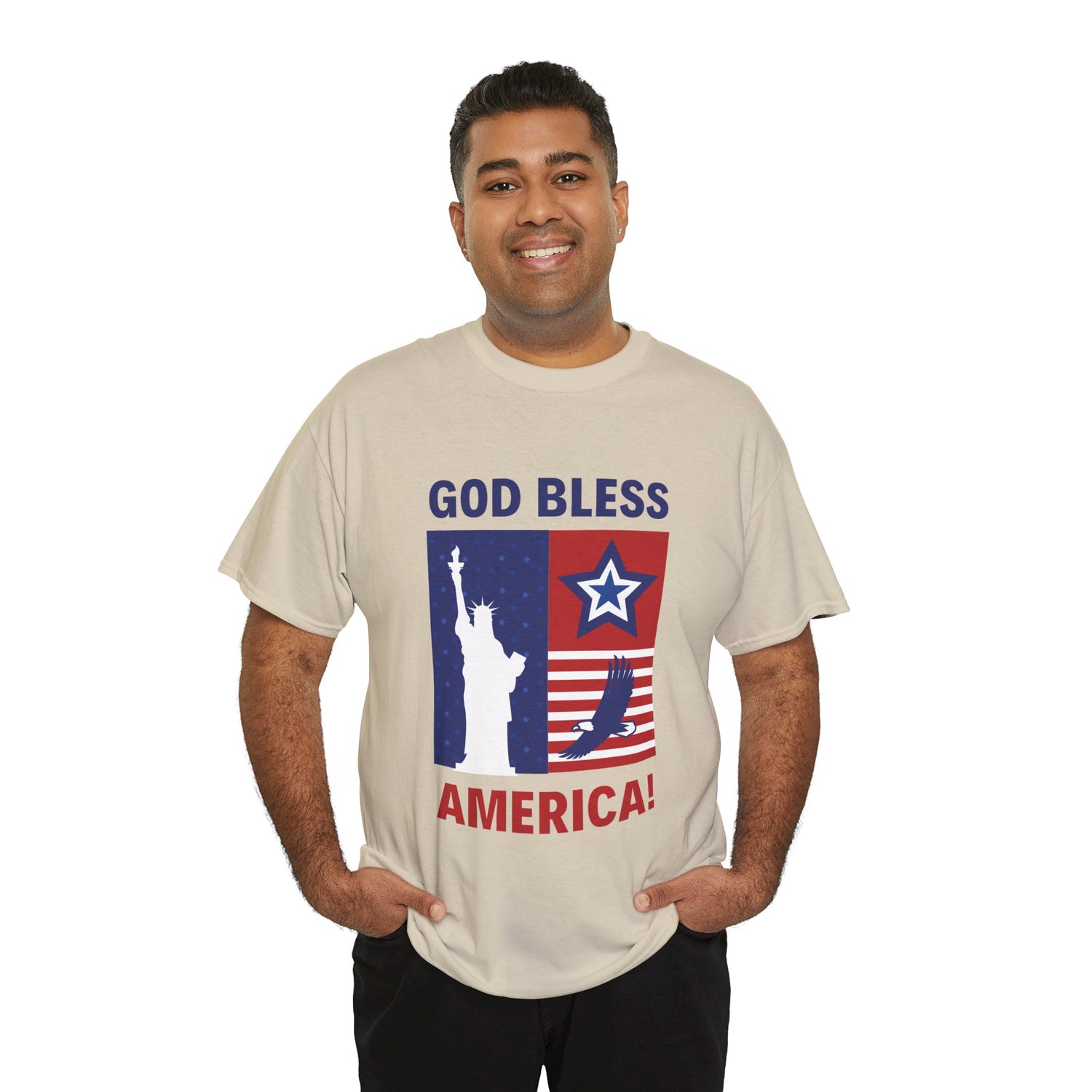 USA Bless Unisex Heavy Cotton Tee