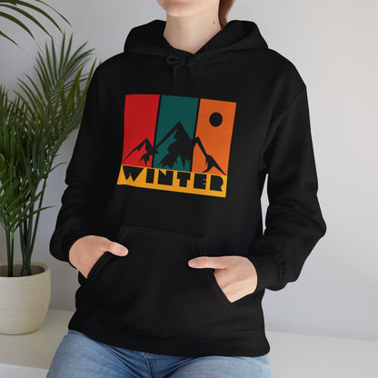 Winter Unisex Heavy Blend™ Hooded Sweatshirt