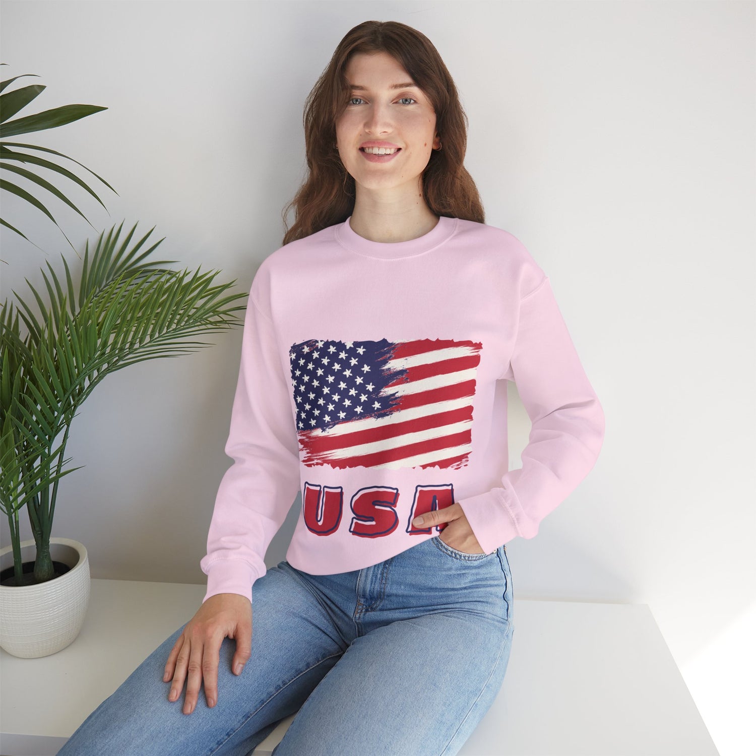 USA Unisex Heavy Blend™ Crewneck Sweatshirt