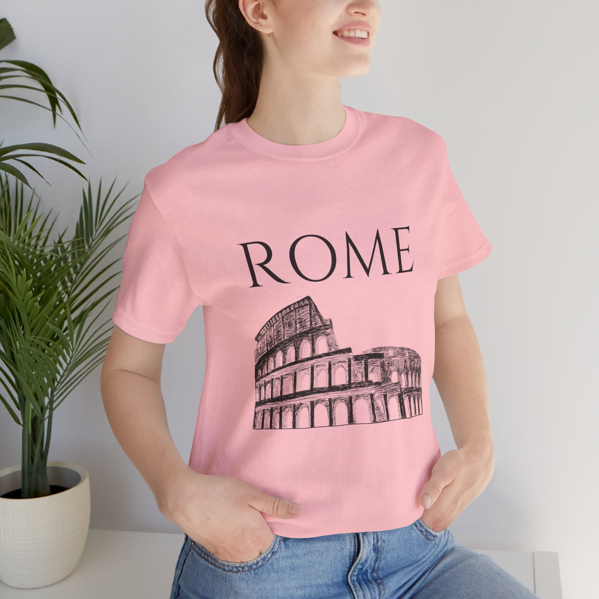 Rome Unisex Jersey Short Sleeve Tee