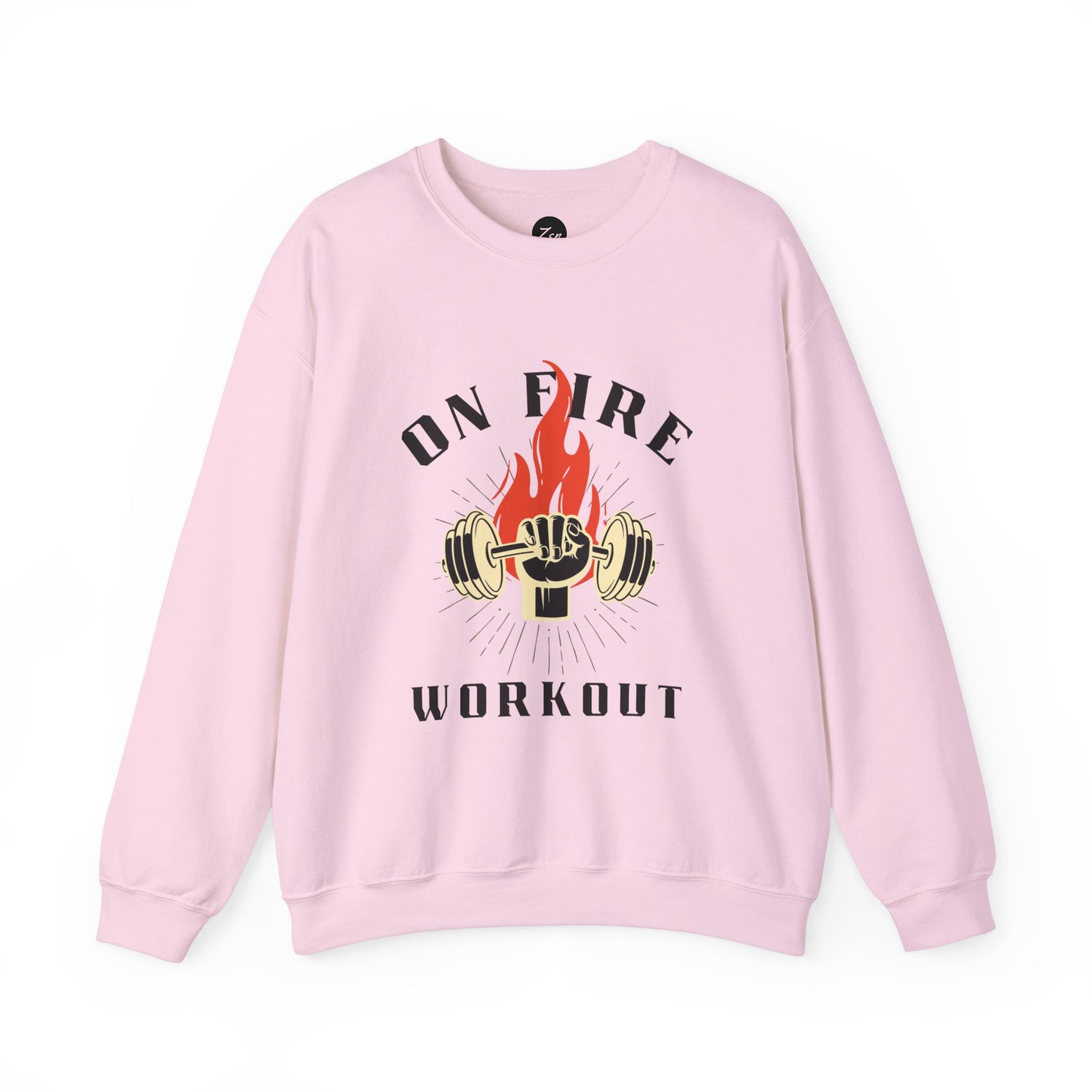 On Fire Workout Heavy Blend™ Crewneck Sweatshirt