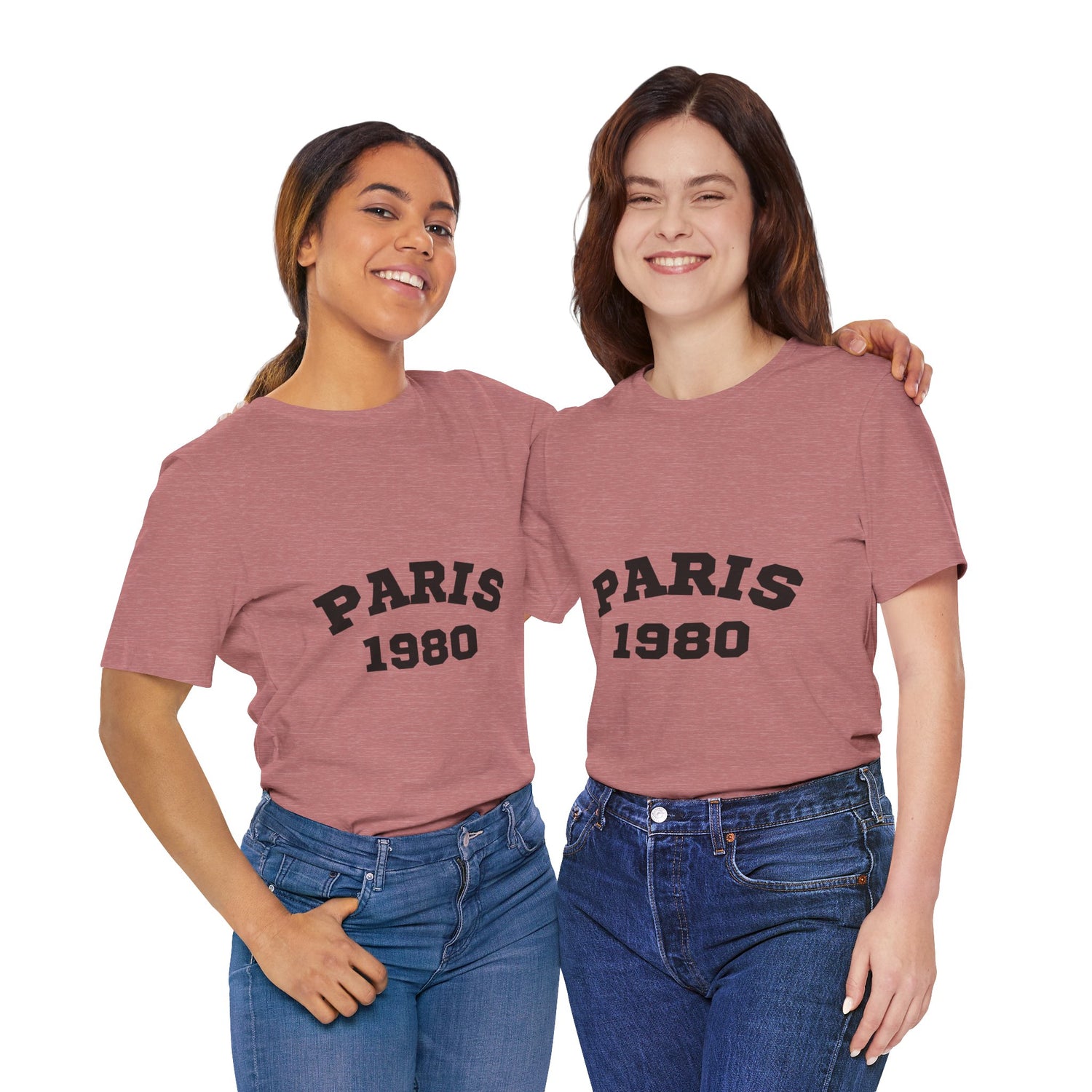 Paris 1980 Unisex Jersey Short Sleeve Tee