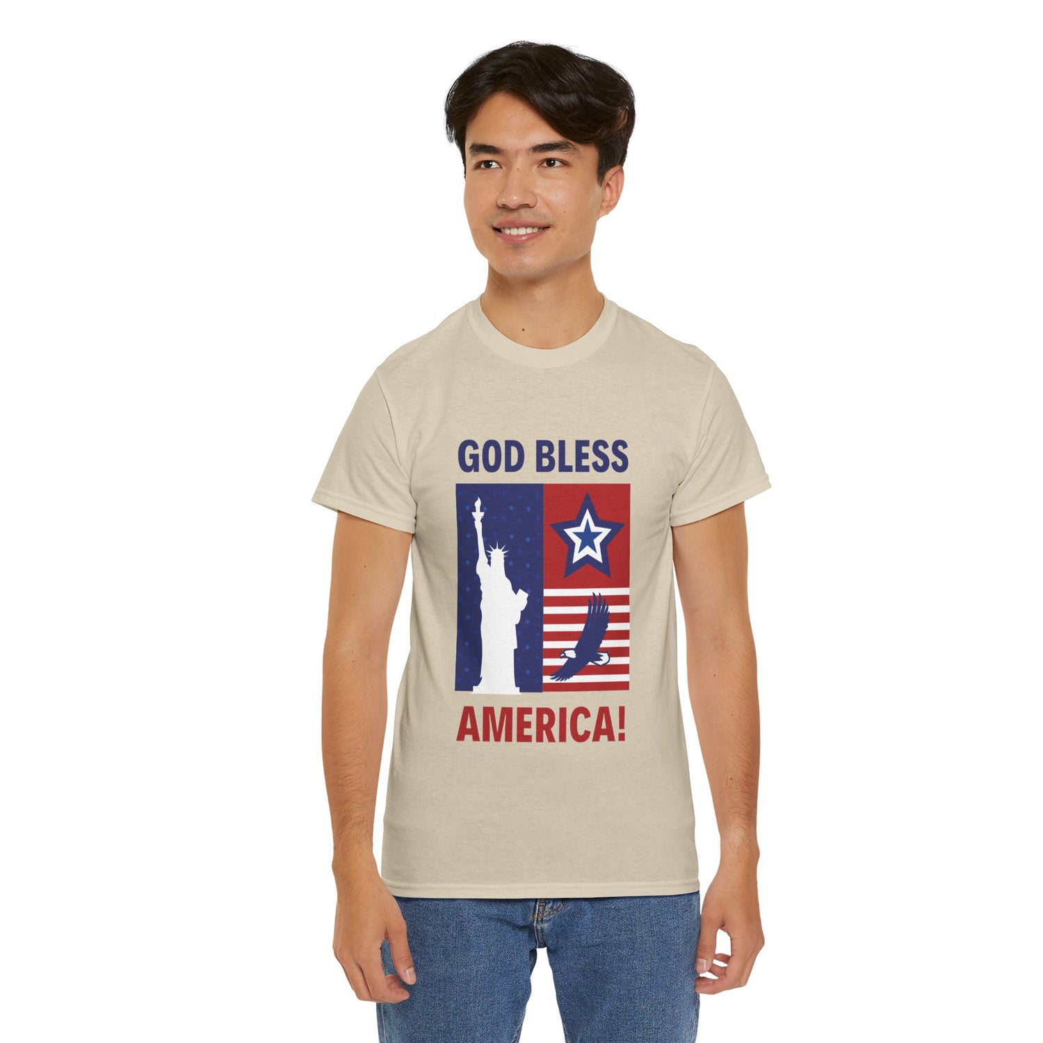 USA Bless Unisex Heavy Cotton Tee