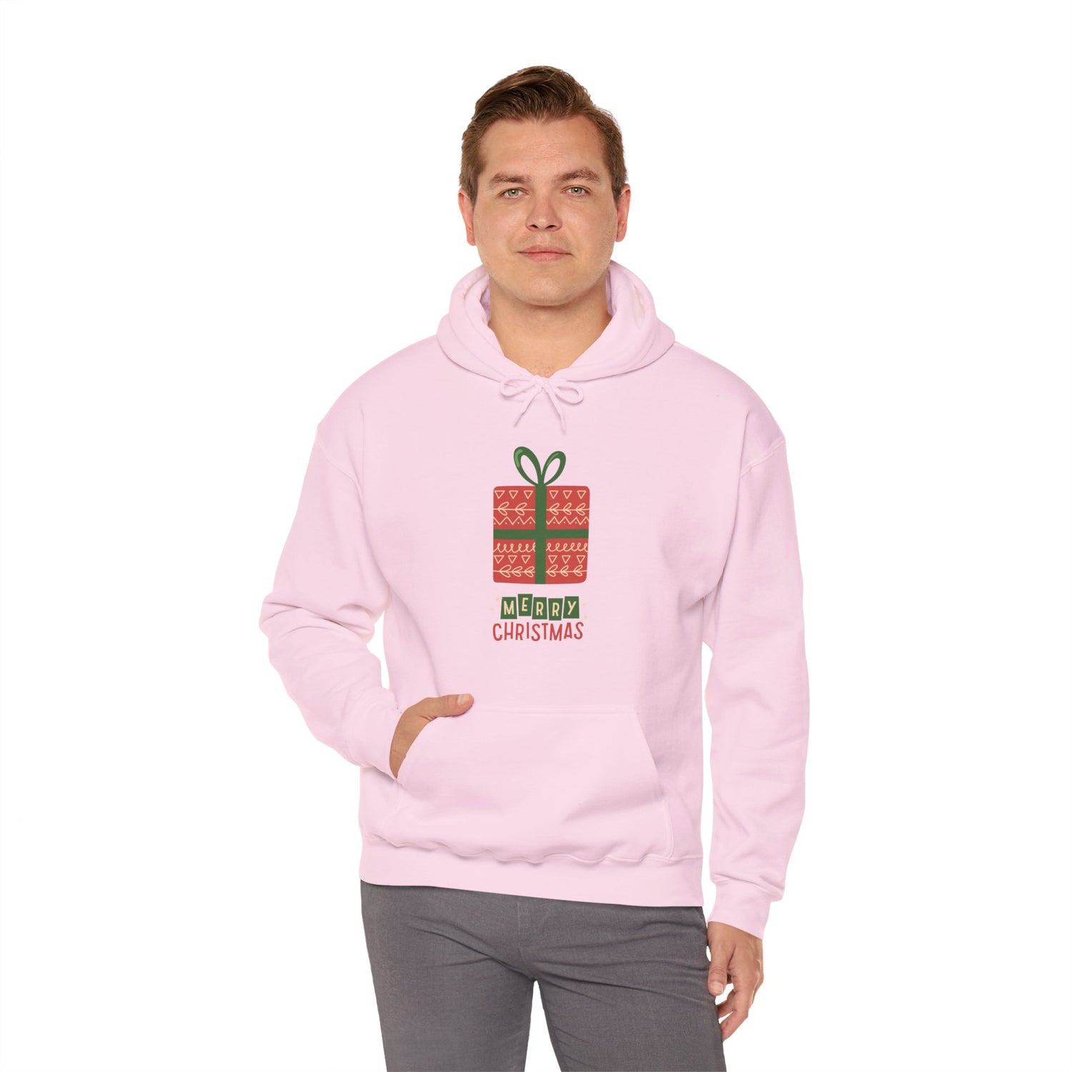 Merry Christmas II Unisex Heavy Blend™ Hooded Sweatshirt