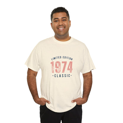 Limited Edition 1974 Unisex Heavy Cotton Tee