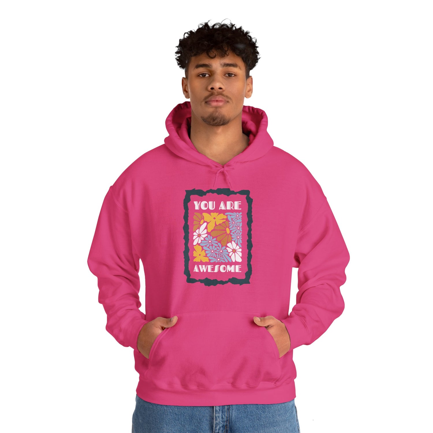 You Are Awesome Unisex Heavy Blend™ Hooded Sweatshirt