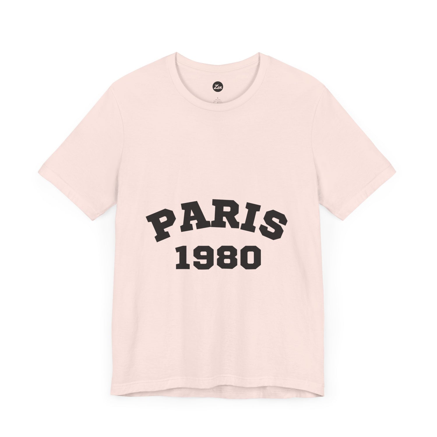 Paris 1980 Unisex Jersey Short Sleeve Tee