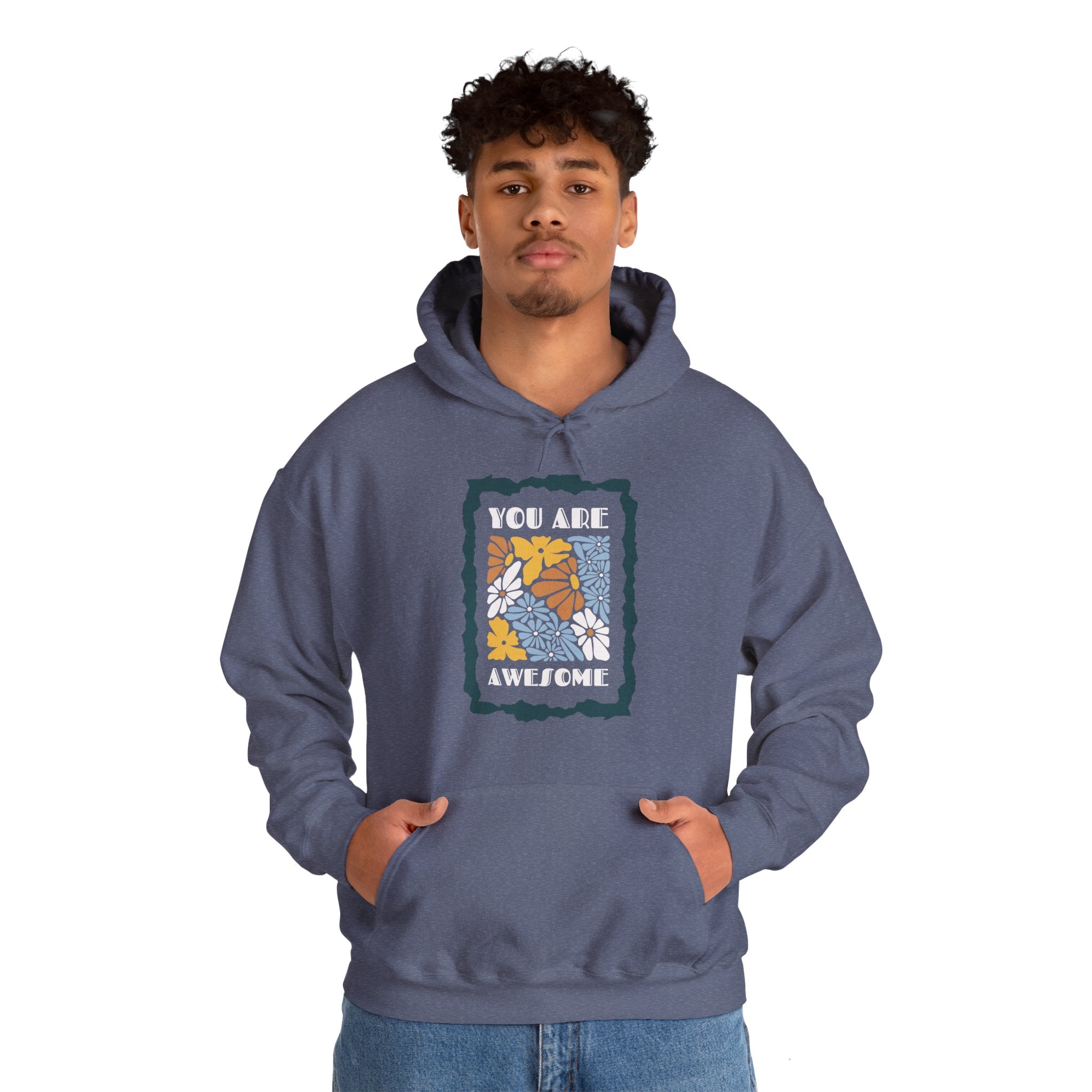 You Are Awesome Unisex Heavy Blend™ Hooded Sweatshirt