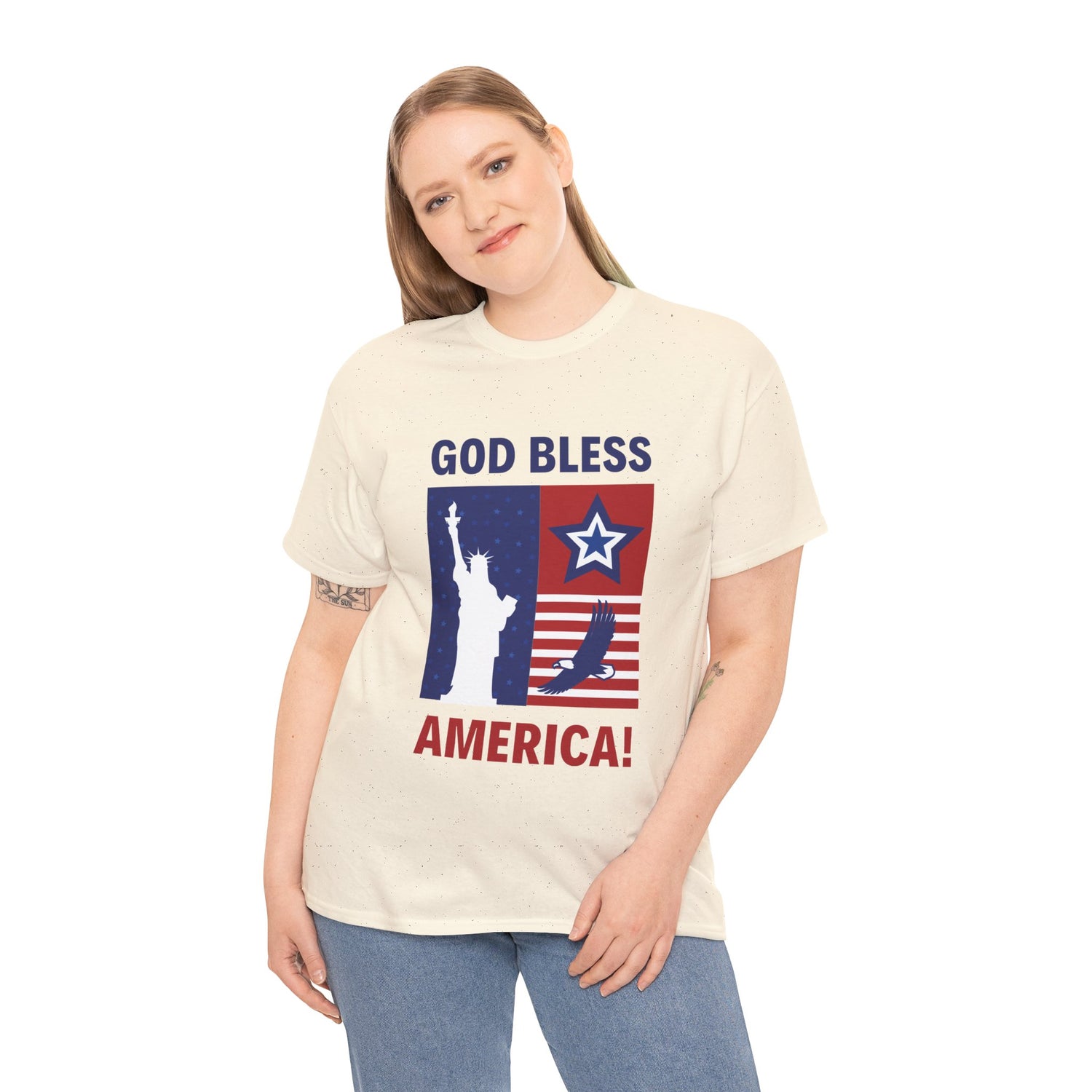 USA Bless Unisex Heavy Cotton Tee