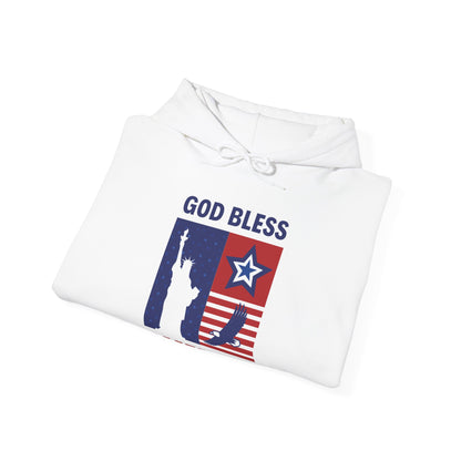 Bless America Unisex Heavy Blend™ Hooded Sweatshirt