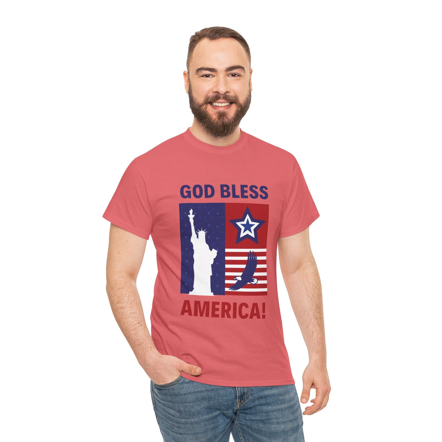 USA Bless Unisex Heavy Cotton Tee