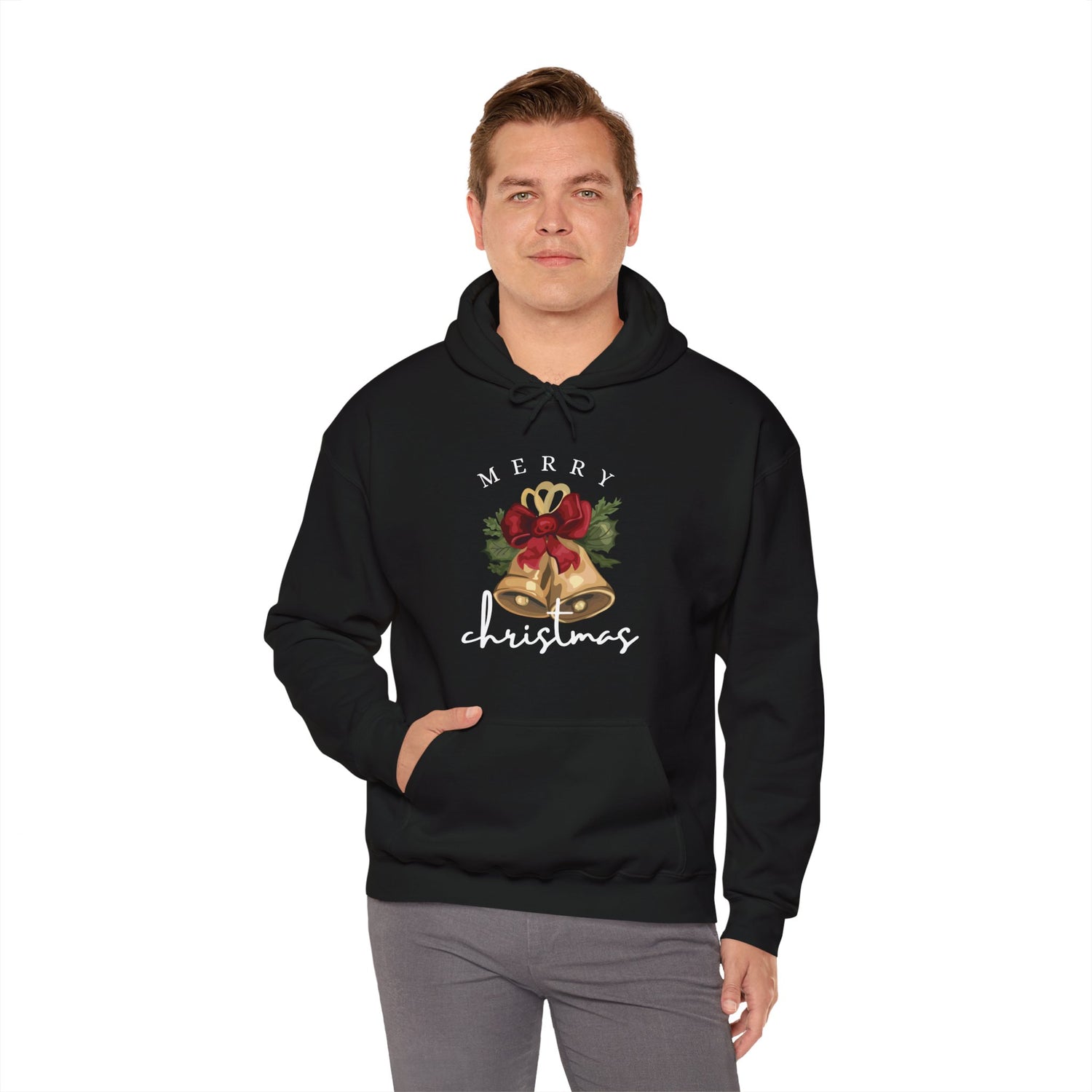 Merry Christmas III Unisex Heavy Blend™ Hooded Sweatshirt