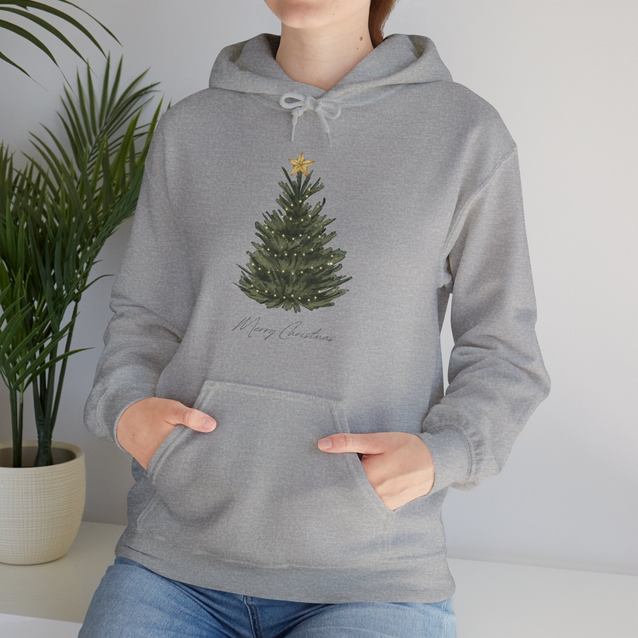 Merry Christmas IV Unisex Heavy Blend™ Hooded Sweatshirt