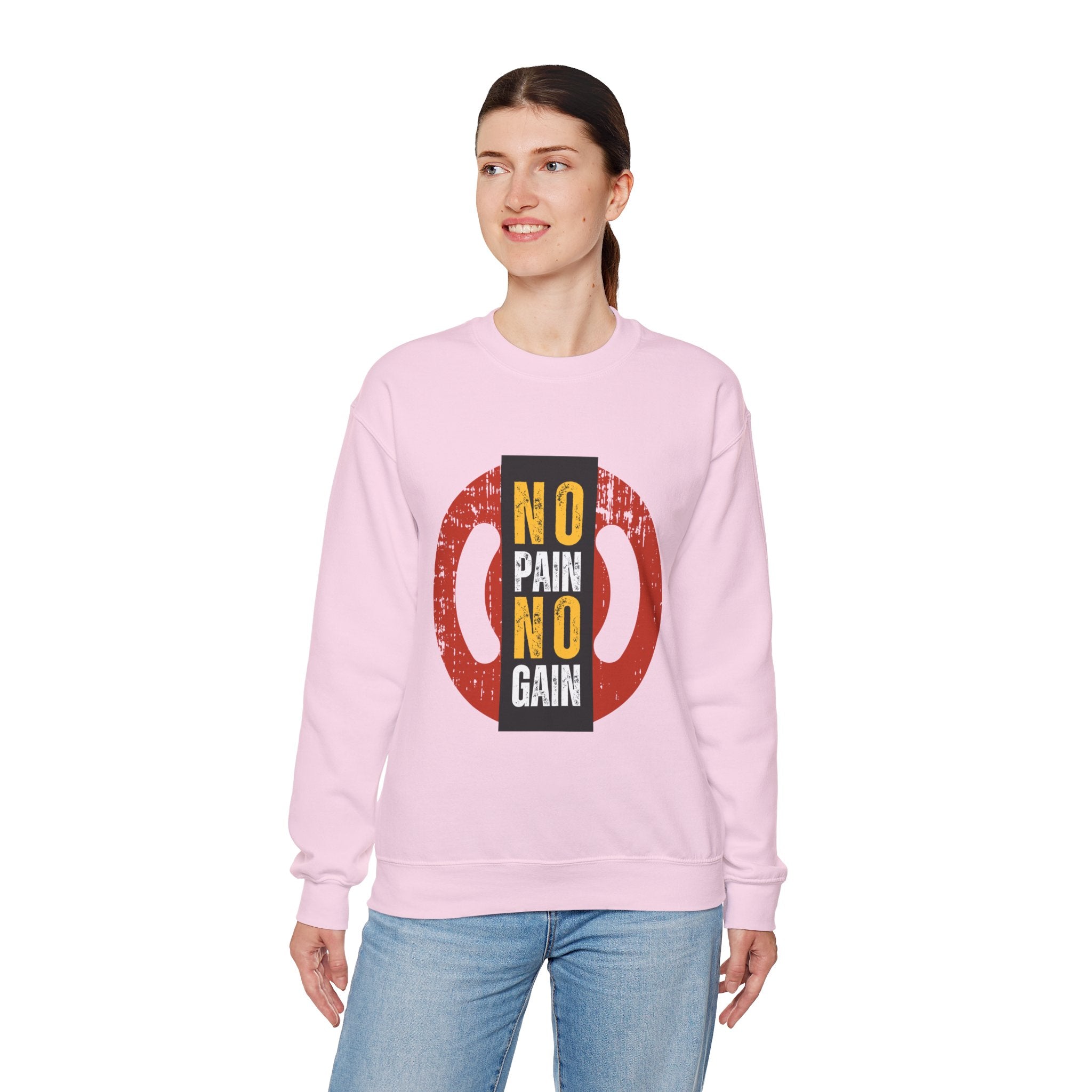 No Pain No Gain Unisex Heavy Blend™ Crewneck Sweatshirt