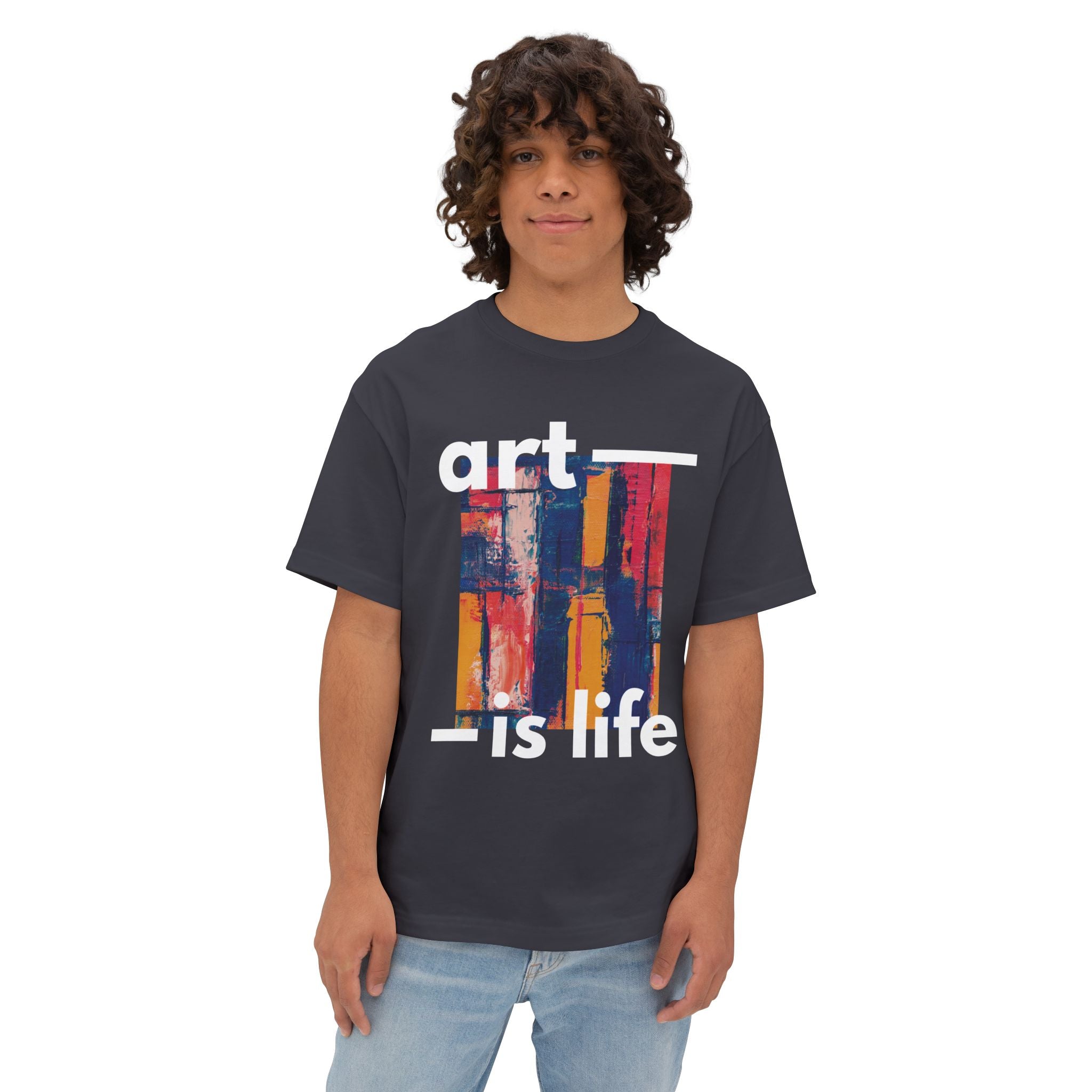 Art Unisex Oversized Boxy Tee