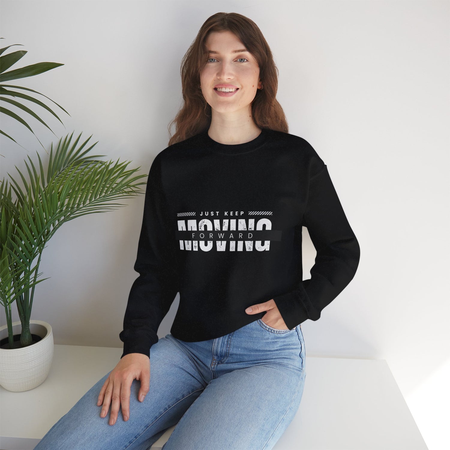 Moving Forward Unisex Heavy Blend™ Crewneck Sweatshirt