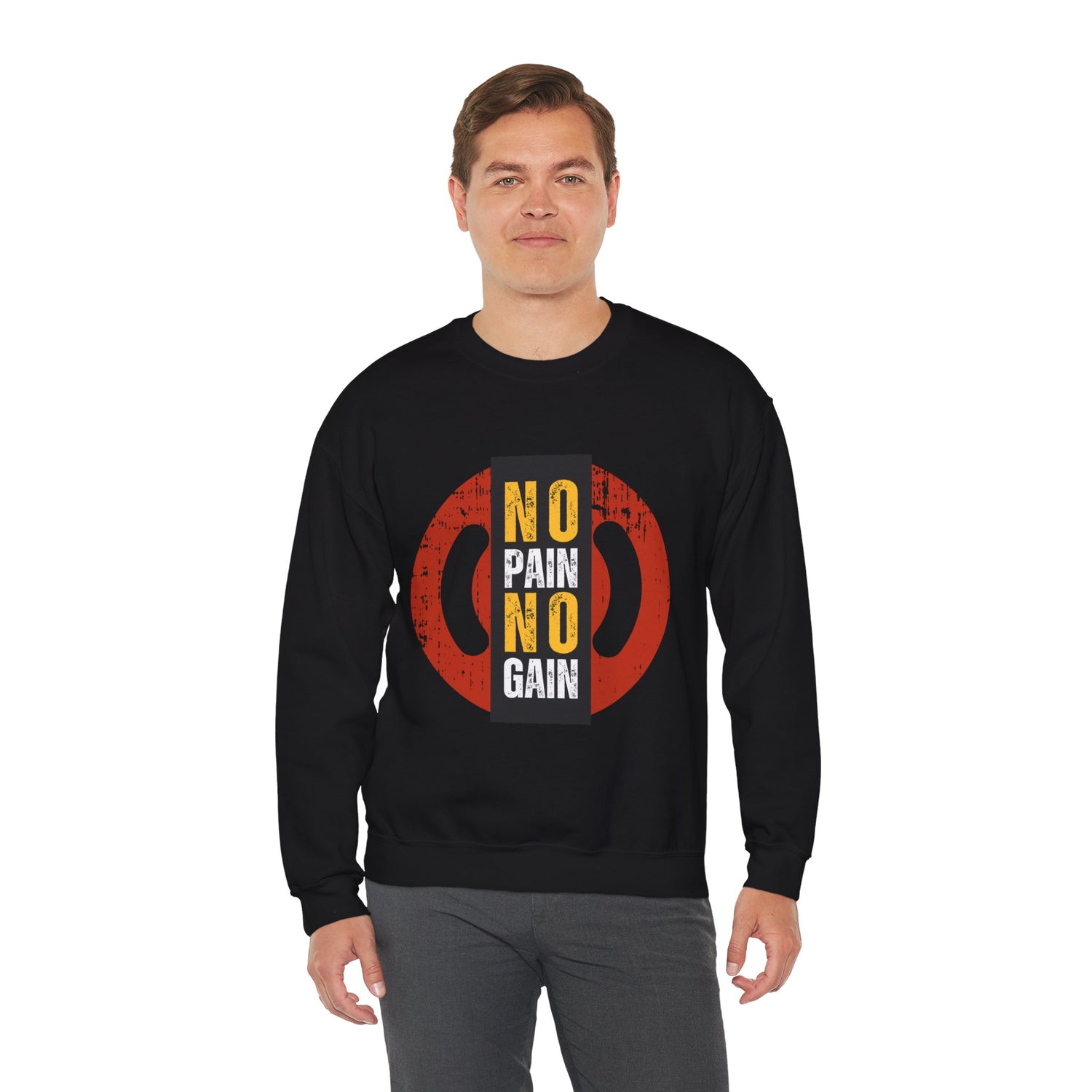 No Pain No Gain Unisex Heavy Blend™ Crewneck Sweatshirt