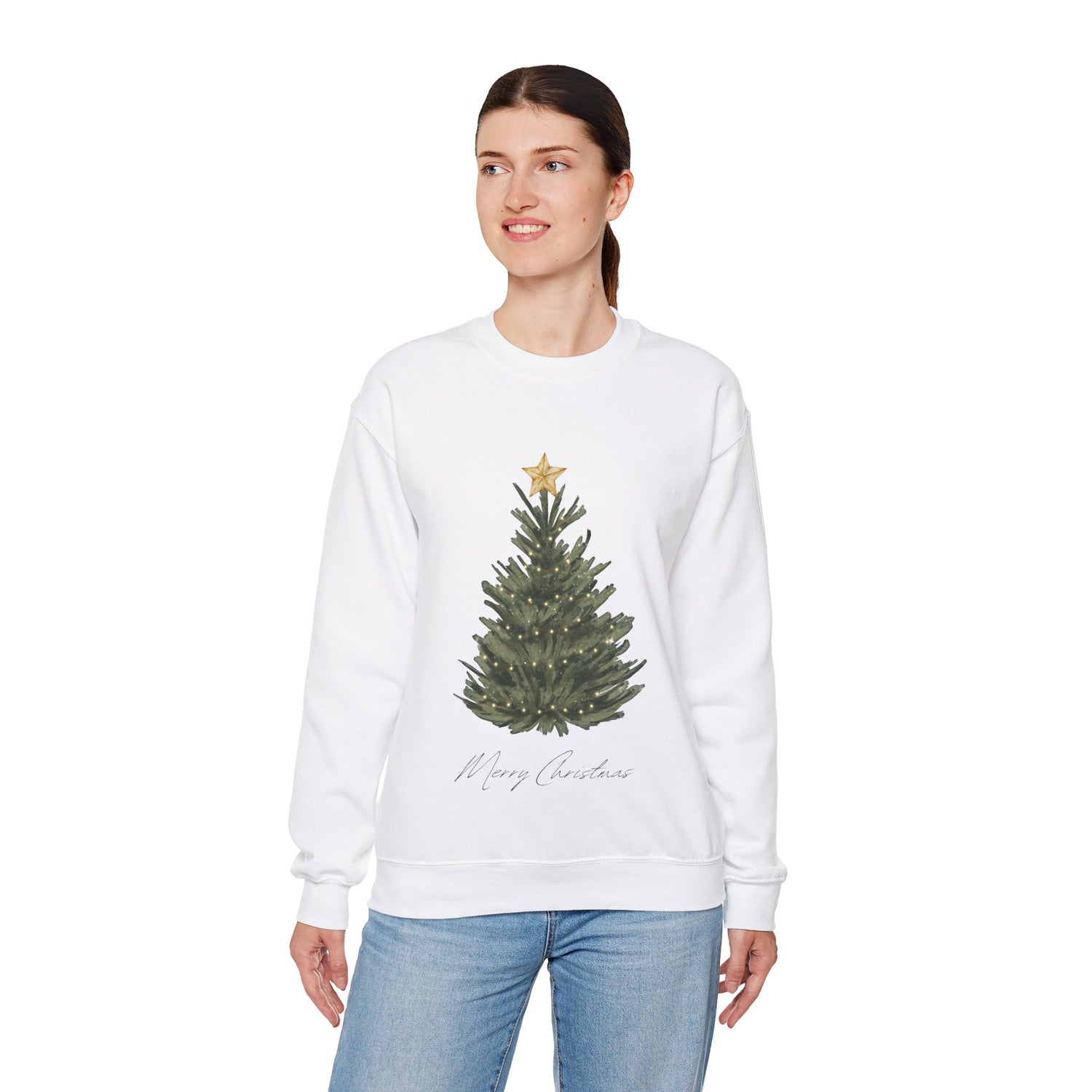 Merry Christmas IV Unisex Heavy Blend™ Crewneck Sweatshirt