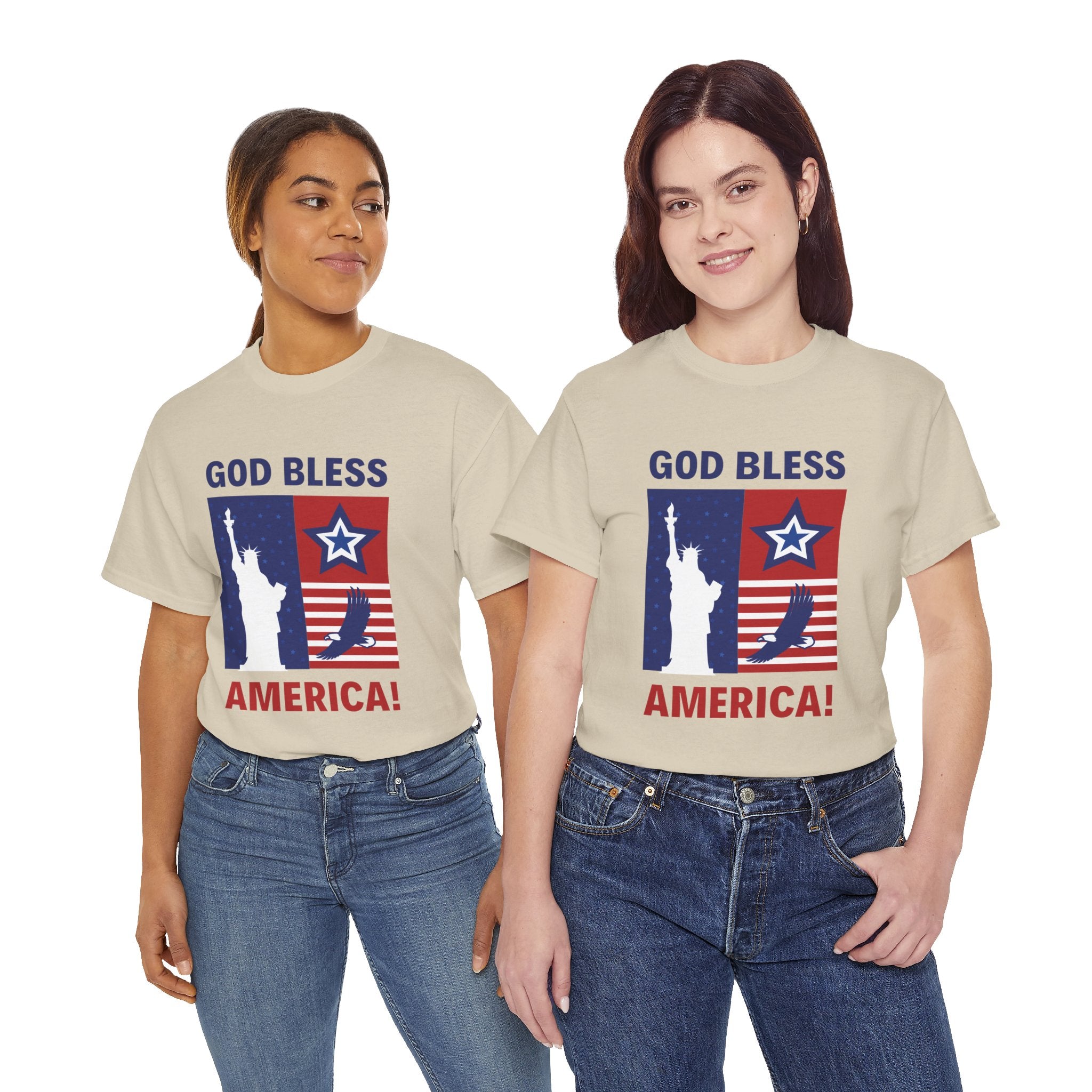 USA Bless Unisex Heavy Cotton Tee