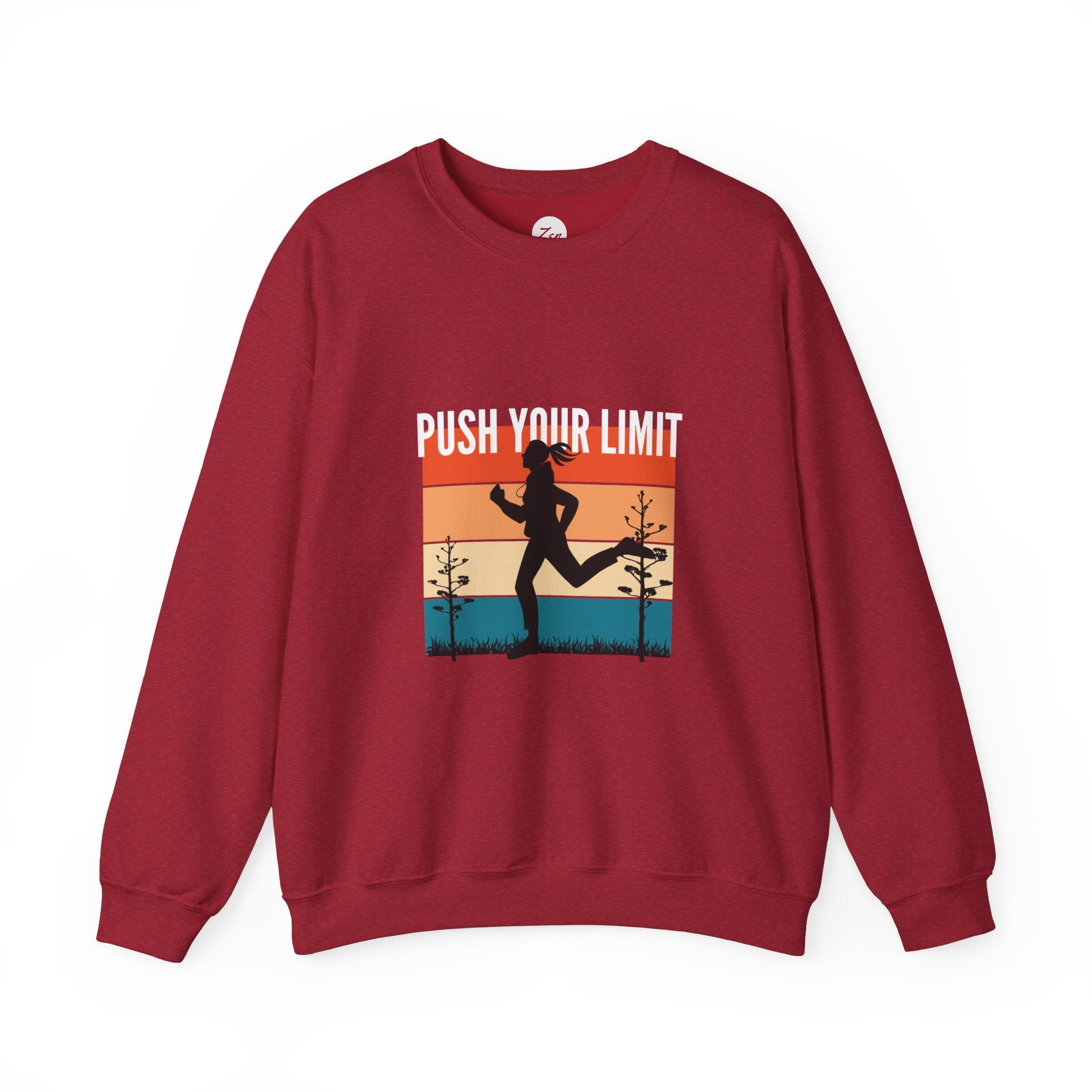 Push Your Limit Unisex Heavy Blend™ Crewneck Sweatshirt