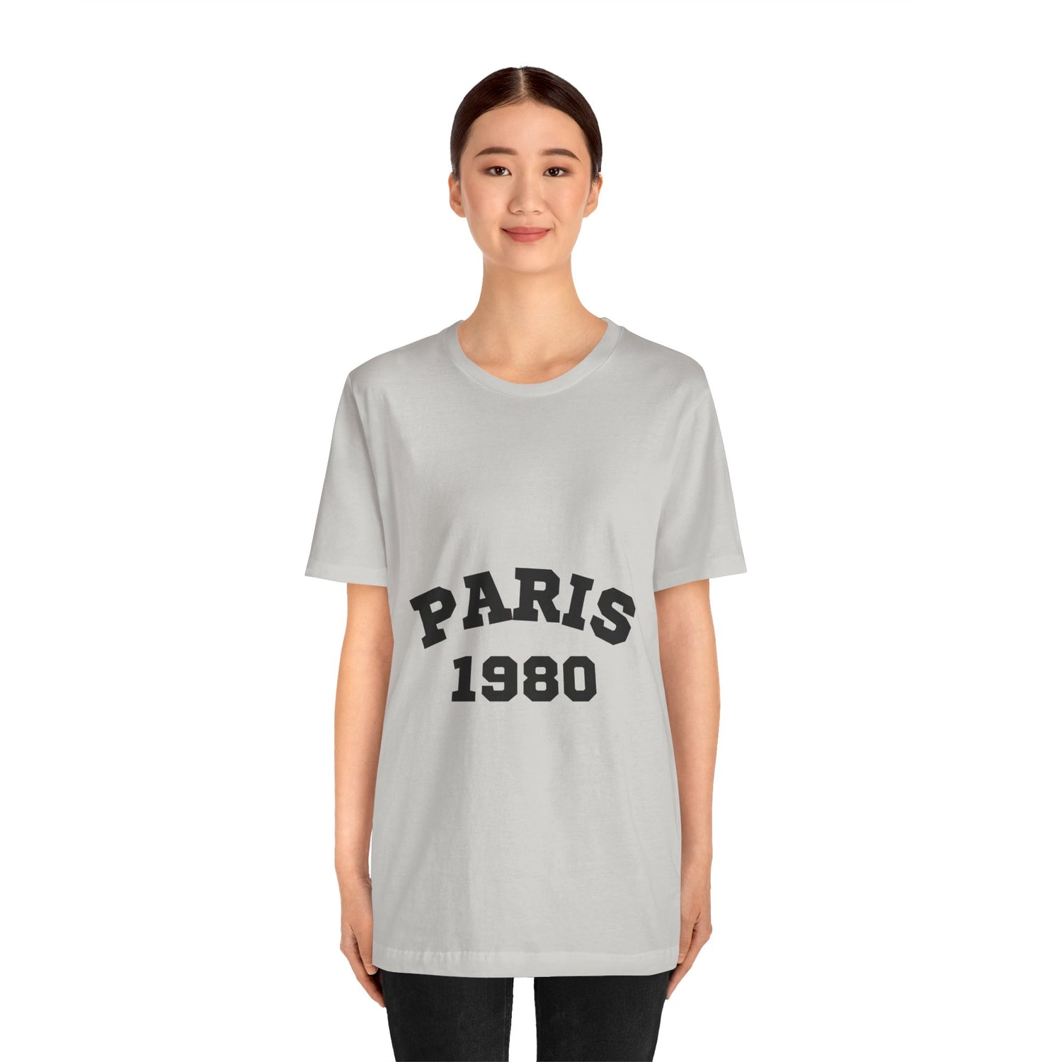 Paris 1980 Unisex Jersey Short Sleeve Tee