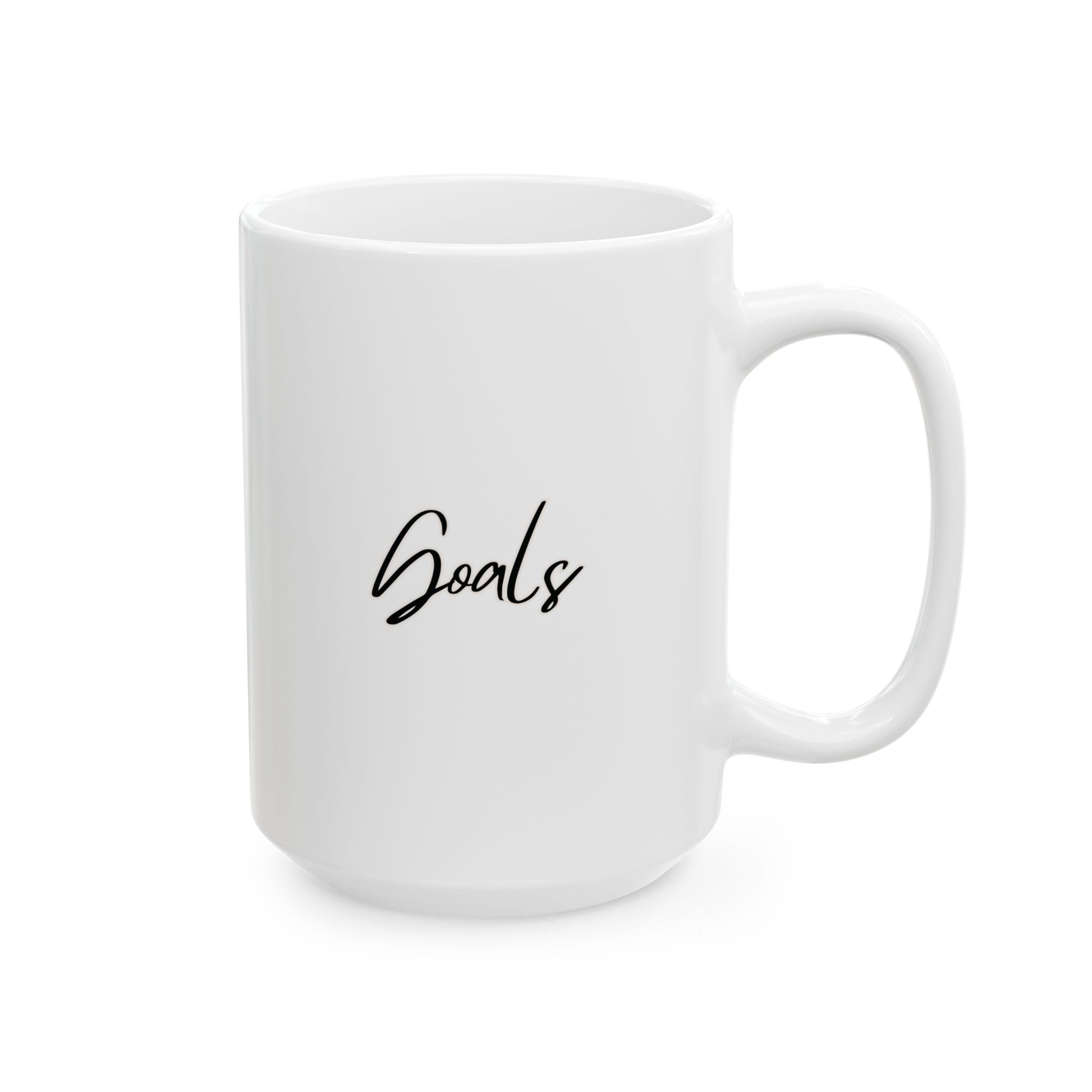 Goals Ceramic Mug, (11oz, 15oz)