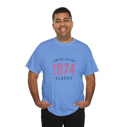 Limited Edition 1974 Unisex Heavy Cotton Tee