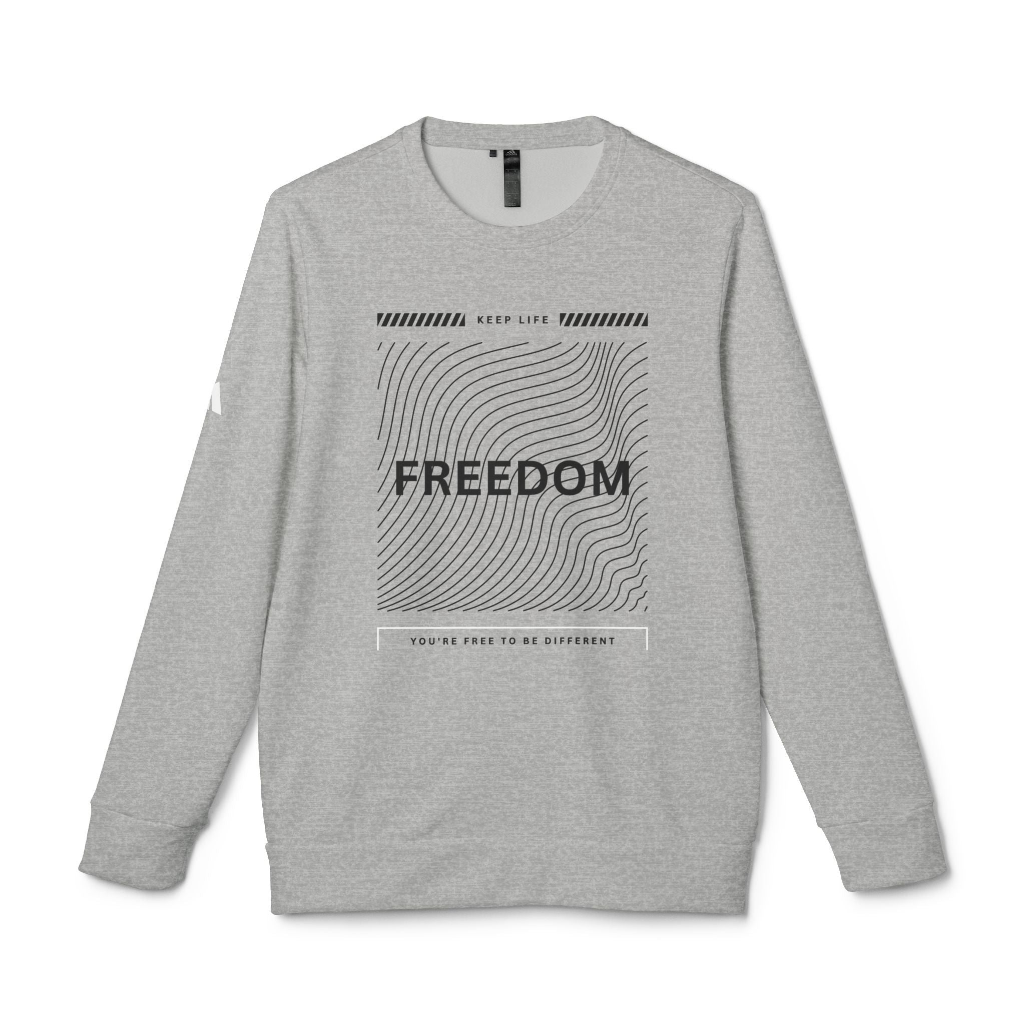 Freedom adidas Unisex Fleece Crewneck Sweatshirt