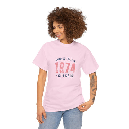 Limited Edition 1974 Unisex Heavy Cotton Tee