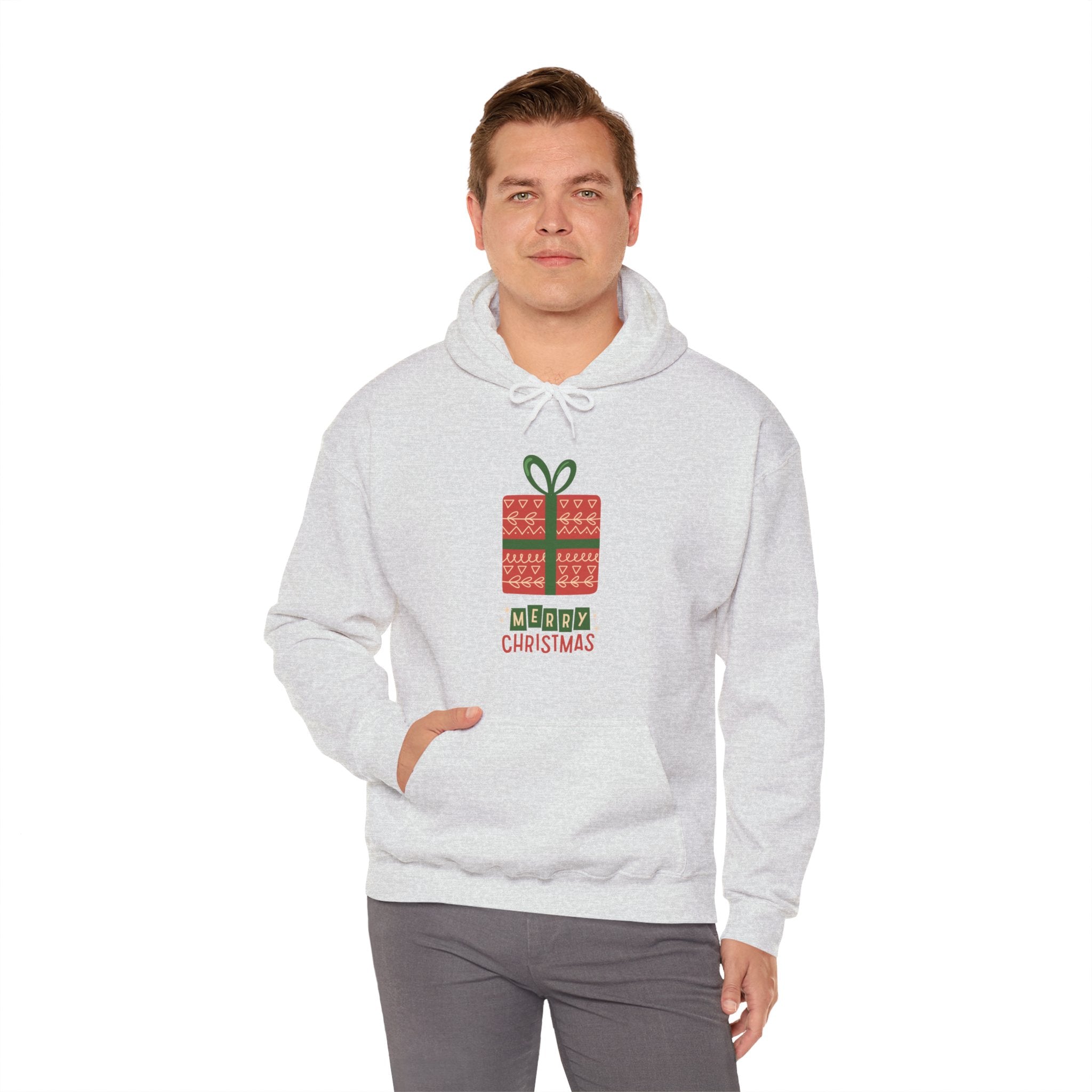 Merry Christmas II Unisex Heavy Blend™ Hooded Sweatshirt