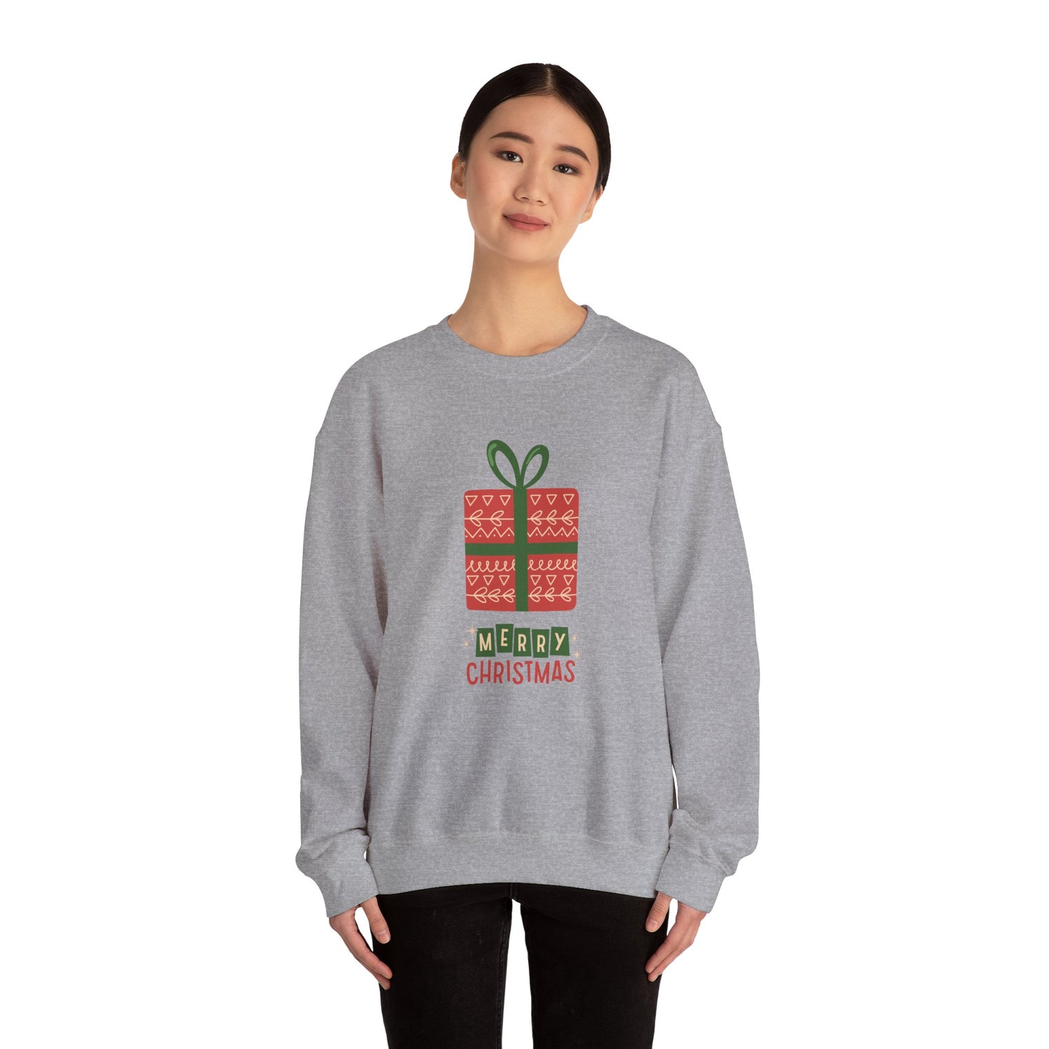 Merry Christmas II Unisex Heavy Blend™ Crewneck Sweatshirt