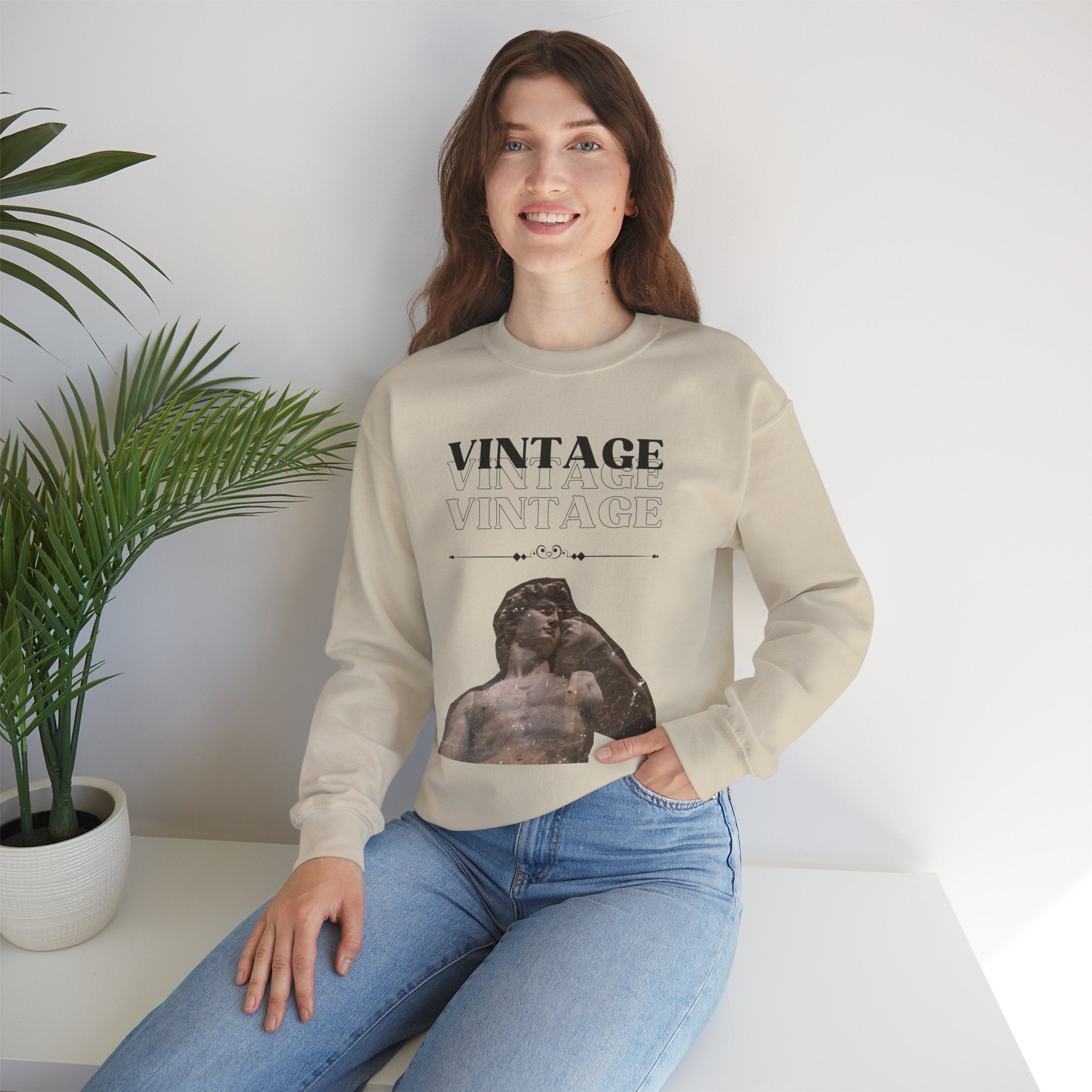 Vintage Unisex Heavy Blend™ Crewneck Sweatshirt