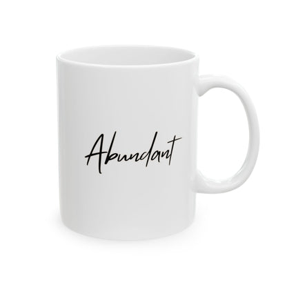 Abundant Ceramic Mug, (11oz, 15oz)