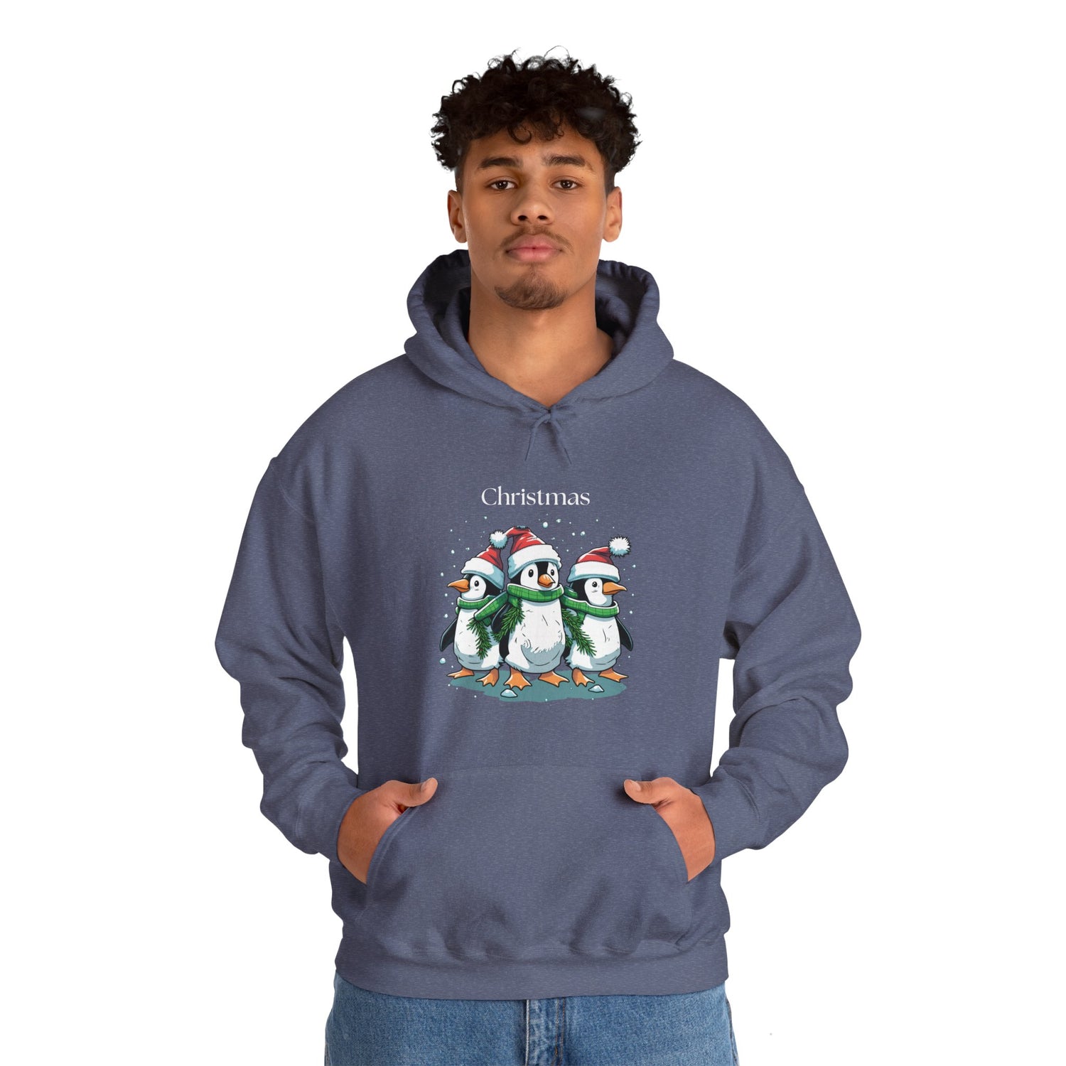 Christmas Unisex Heavy Blend™ Hooded Sweatshirt