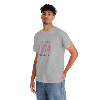 Limited Edition 1974 Unisex Heavy Cotton Tee