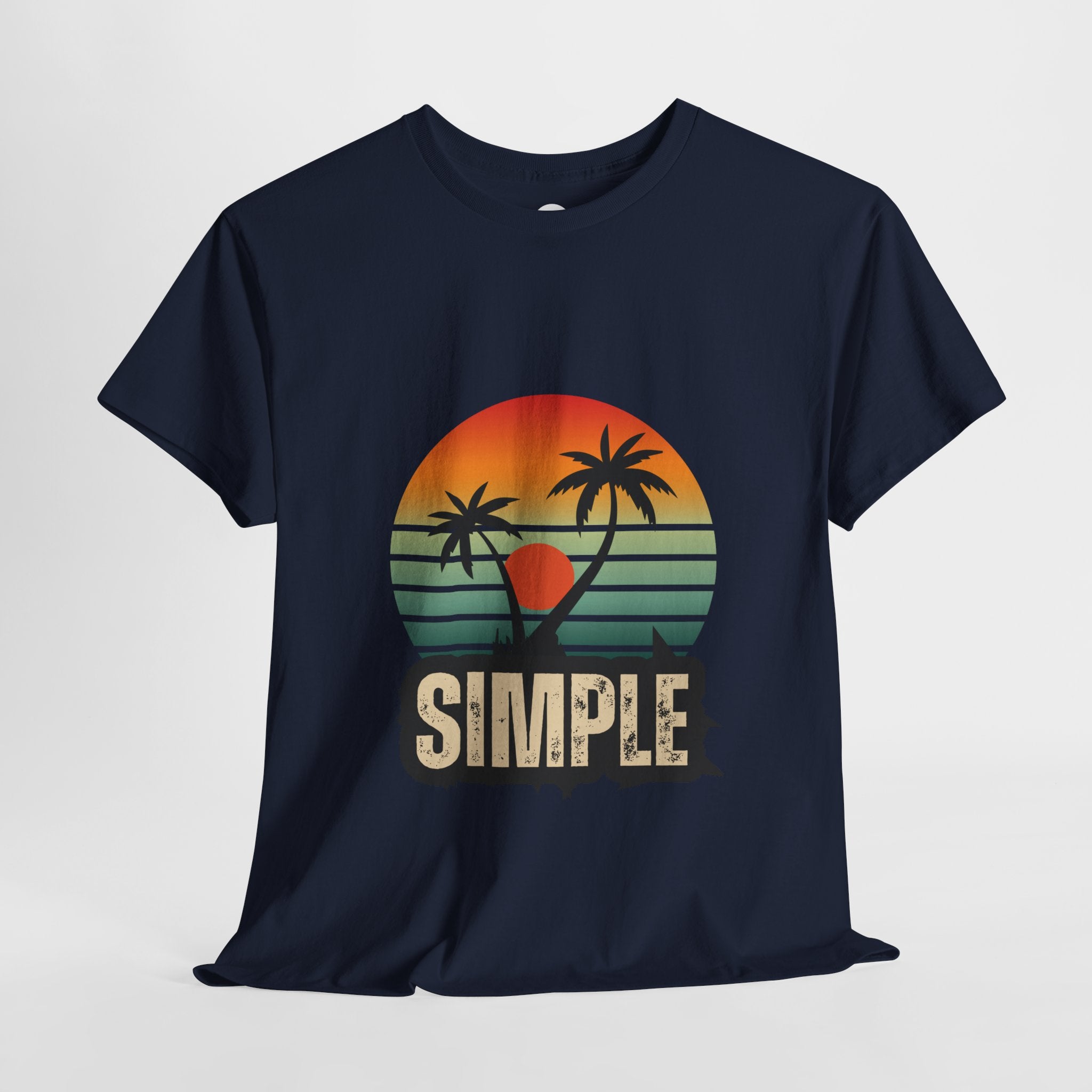 Simple Unisex Heavy Cotton Tee