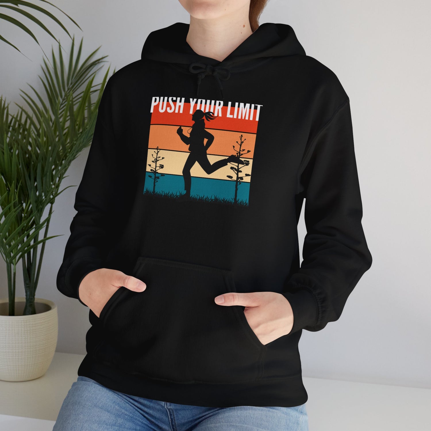 Push Your Limit Unisex Heavy Blend™ Hooded Sweatshirt