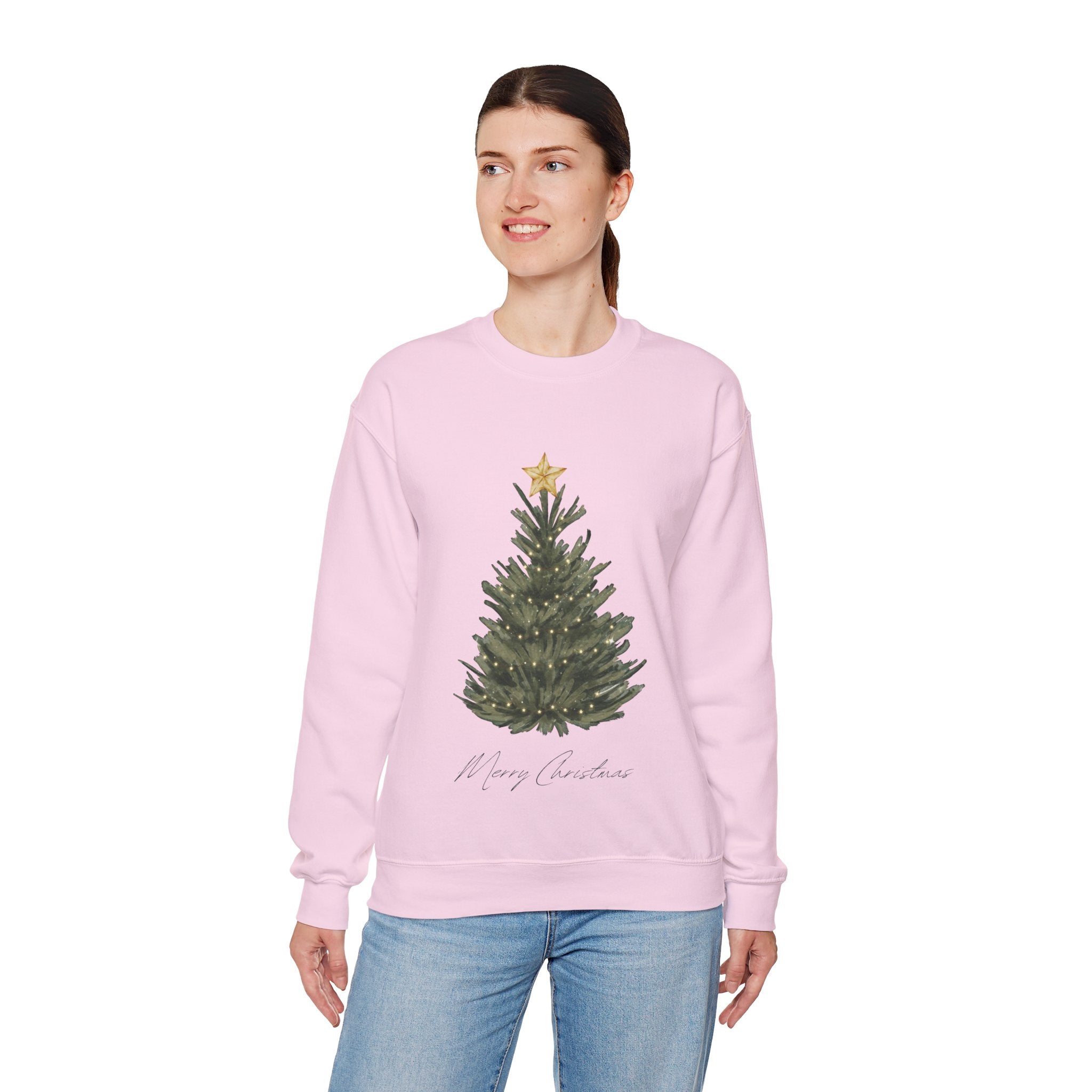 Merry Christmas IV Unisex Heavy Blend™ Crewneck Sweatshirt