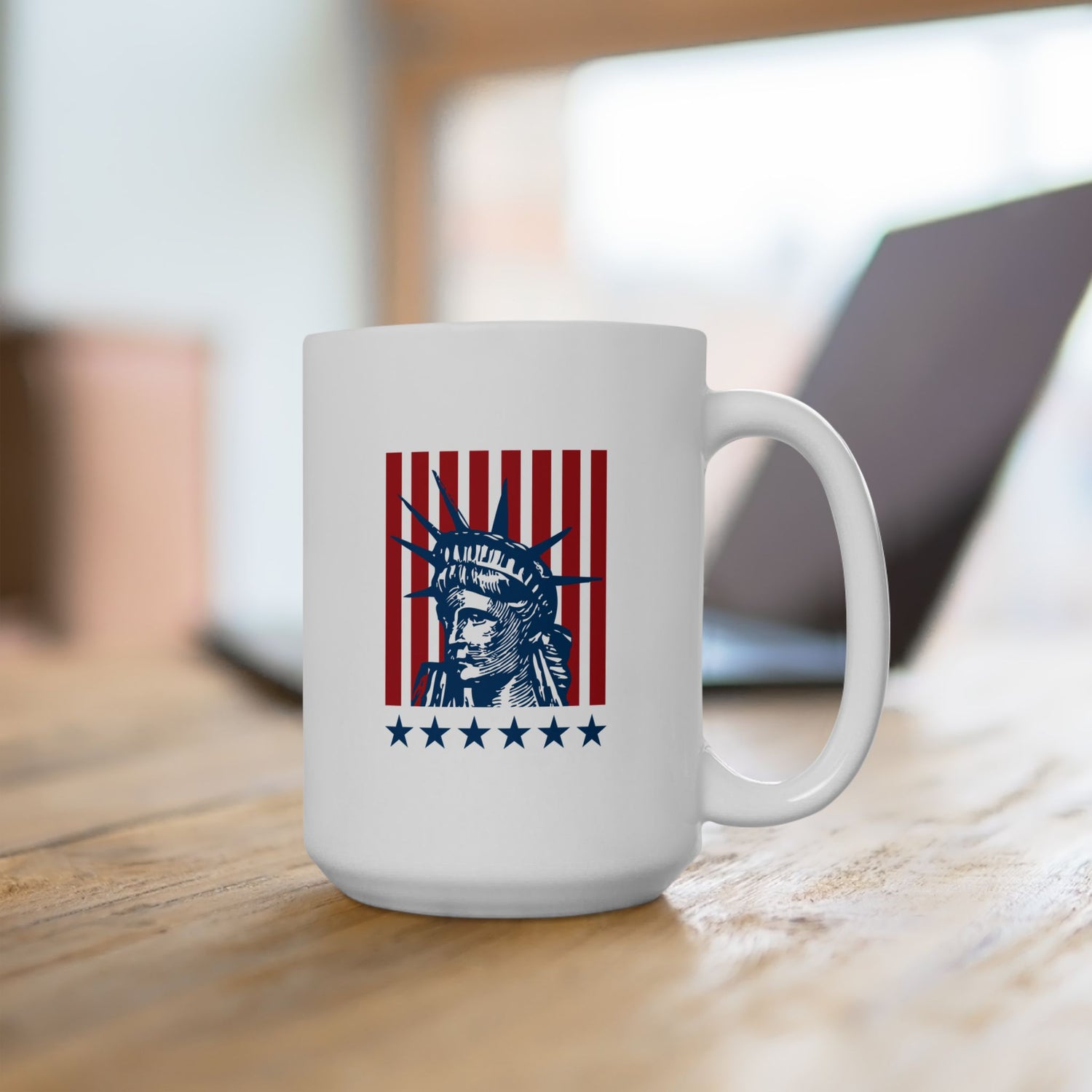 Liberty Ceramic Mug, (11oz, 15oz)