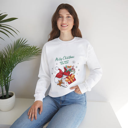 Merry Christmas Unisex Heavy Blend™ Crewneck Sweatshirt