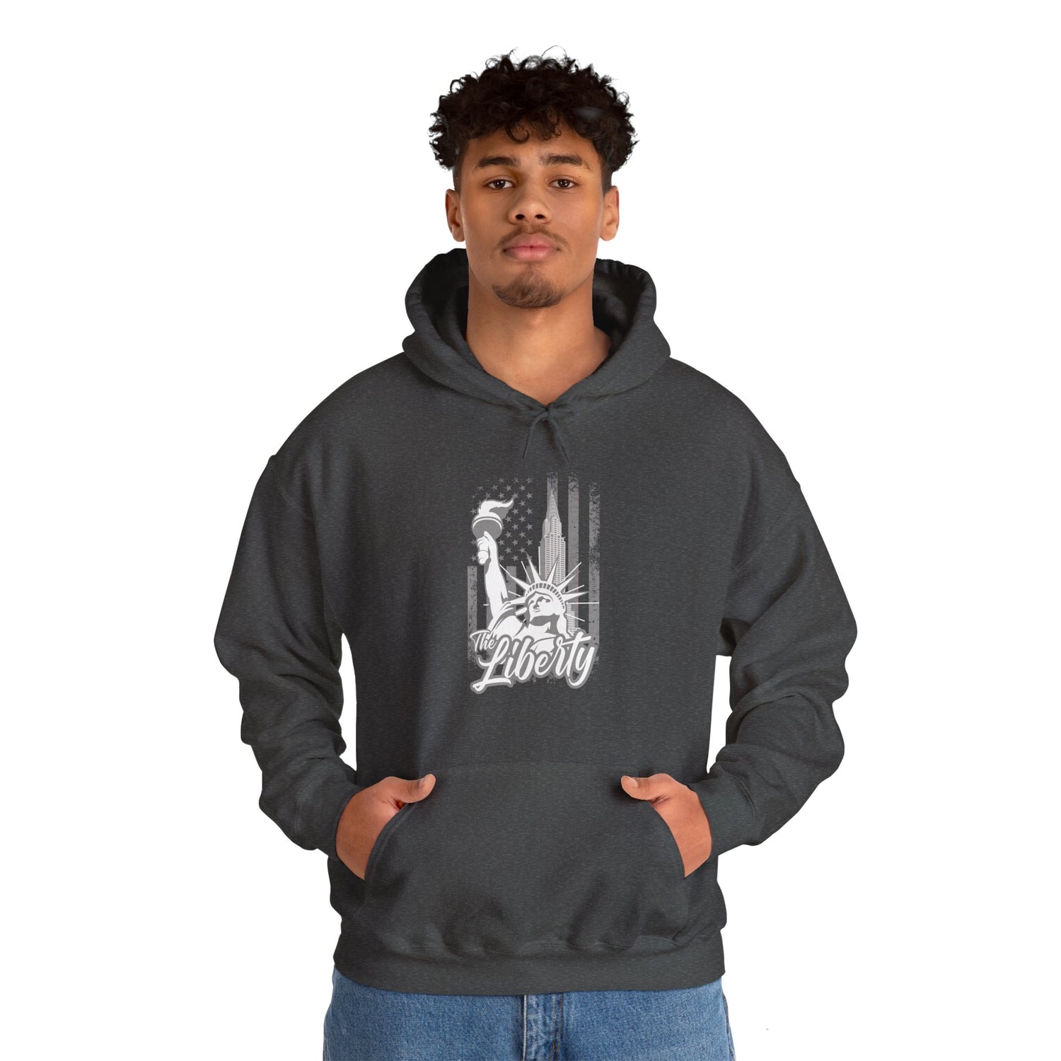 The Liberty Unisex Heavy Blend™ Hooded Sweatshirt