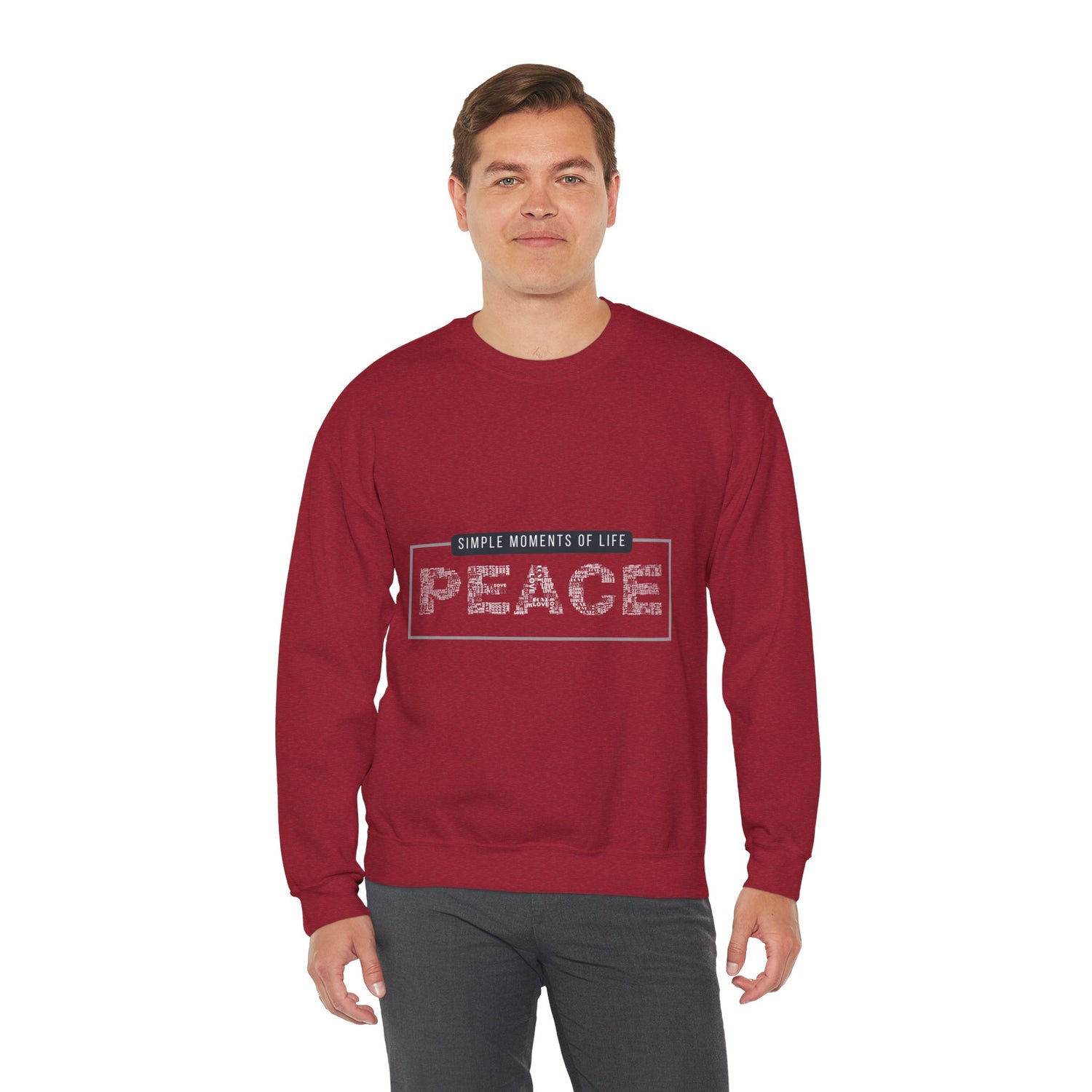 Peace Unisex Heavy Blend™ Crewneck Sweatshirt