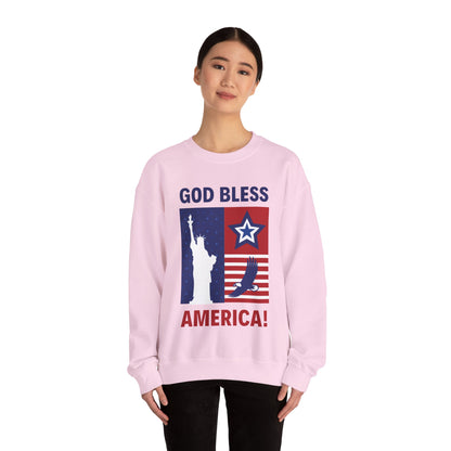 Bless America Unisex Heavy Blend™ Crewneck Sweatshirt