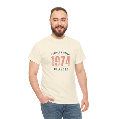 Limited Edition 1974 Unisex Heavy Cotton Tee