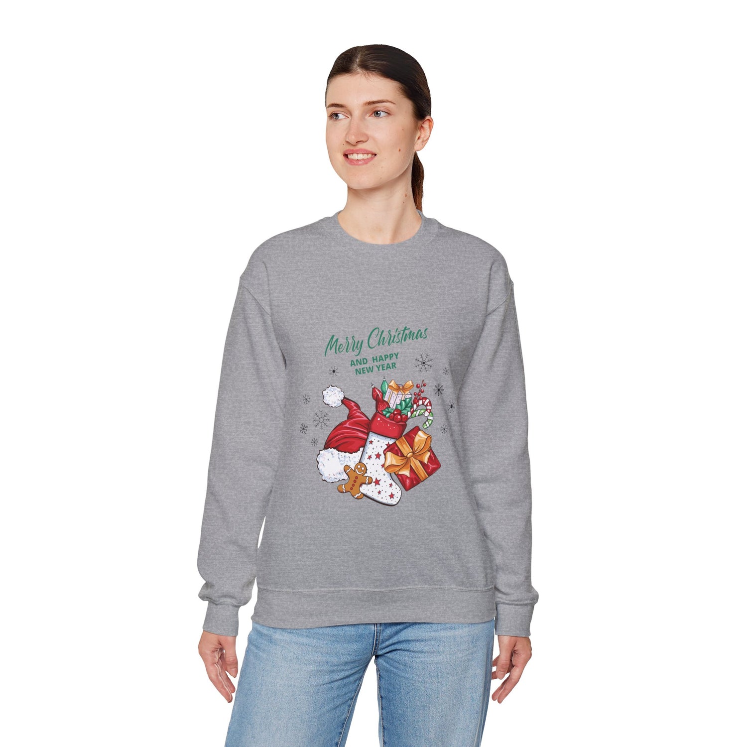 Merry Christmas Unisex Heavy Blend™ Crewneck Sweatshirt