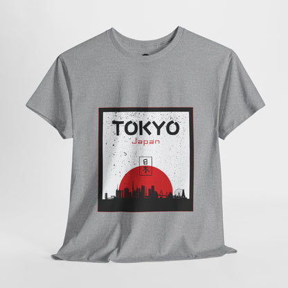 Tokyo Unisex Heavy Cotton Tee