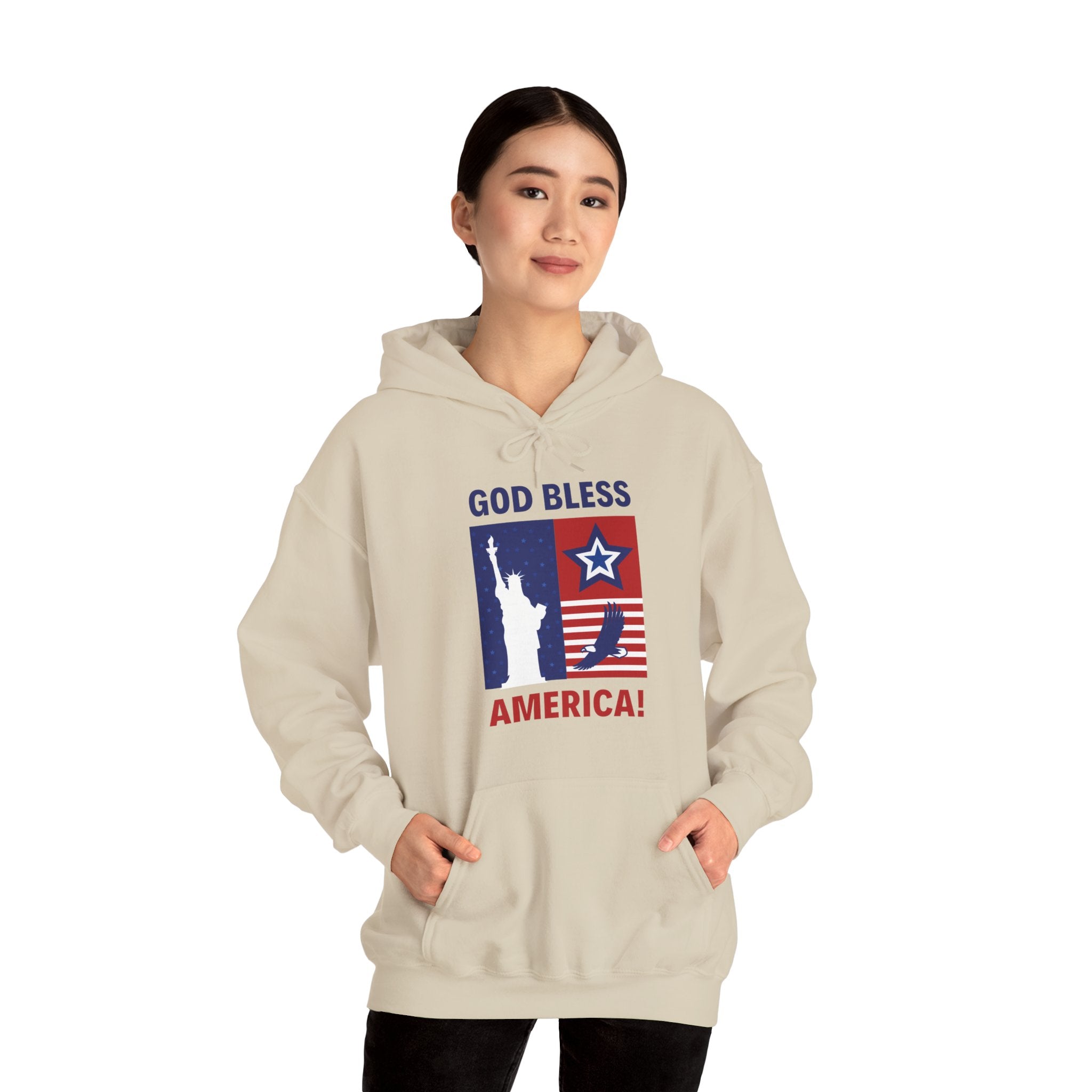 Bless America Unisex Heavy Blend™ Hooded Sweatshirt