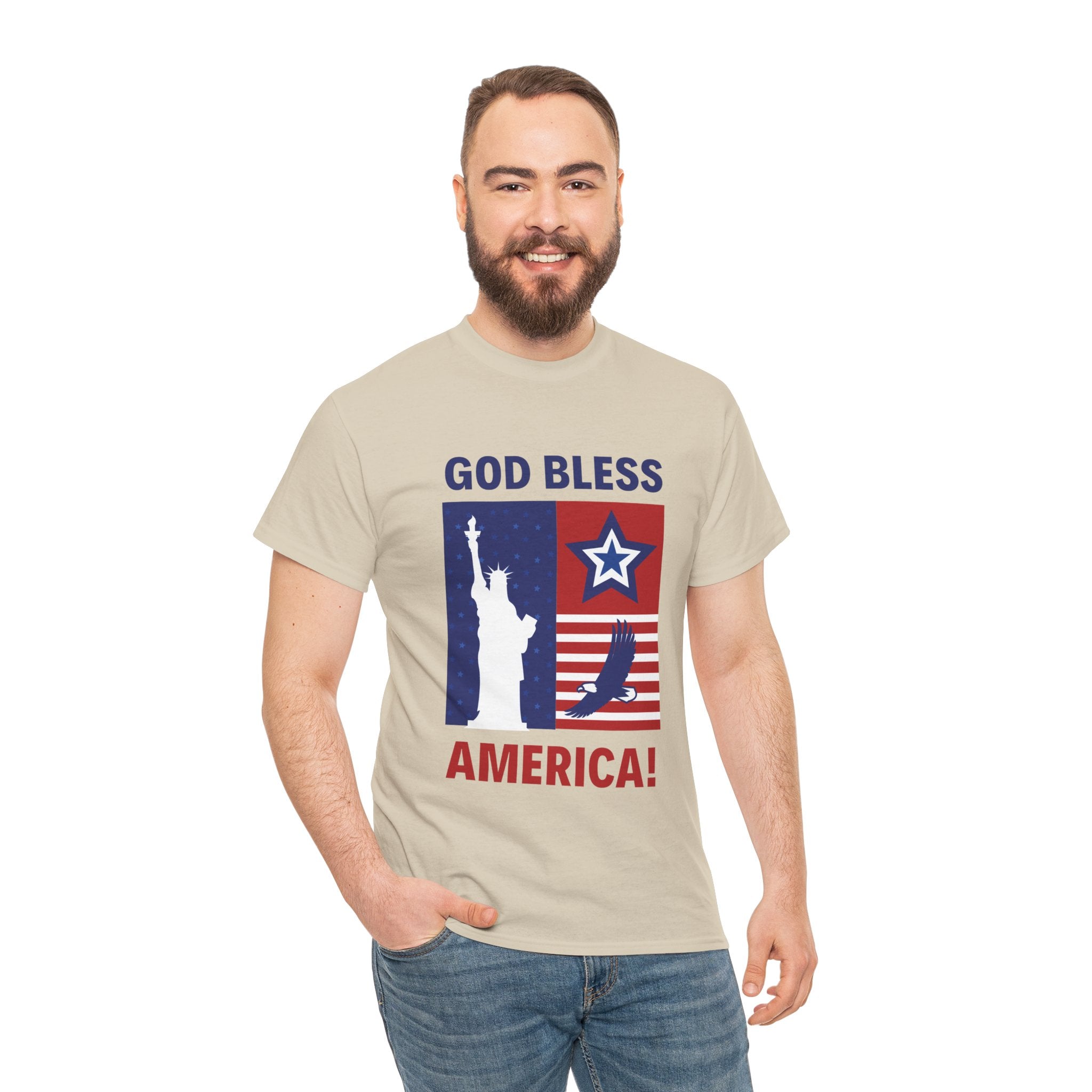 USA Bless Unisex Heavy Cotton Tee