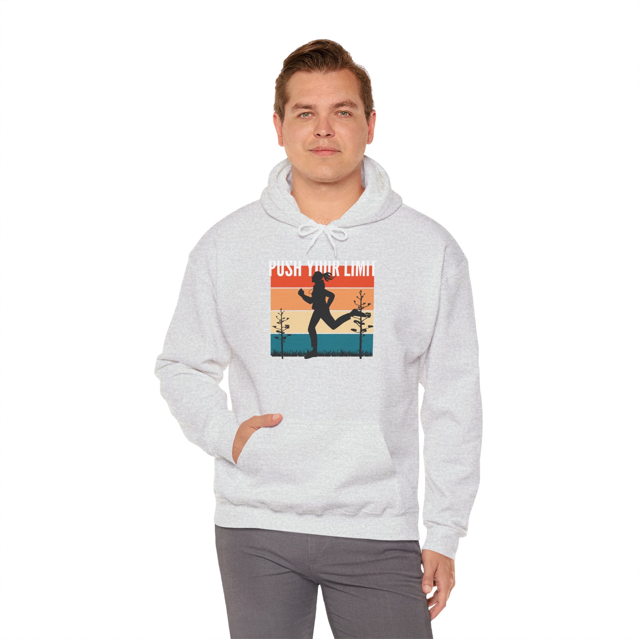 Push Your Limit Unisex Heavy Blend™ Hooded Sweatshirt