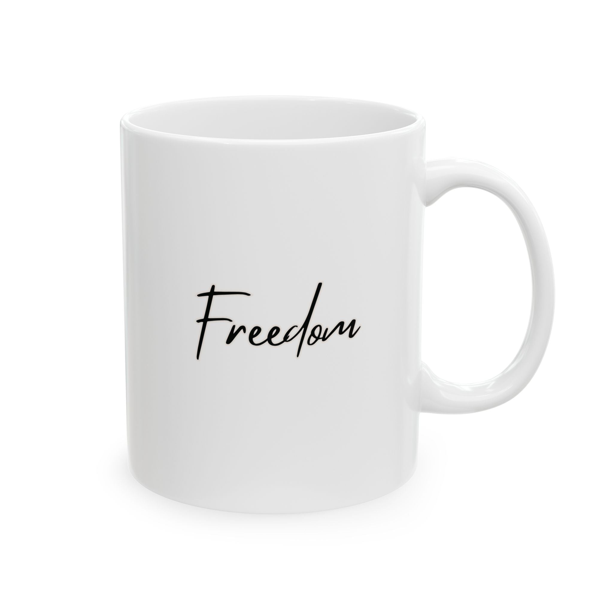 Freedom Ceramic Mug, (11oz, 15oz)